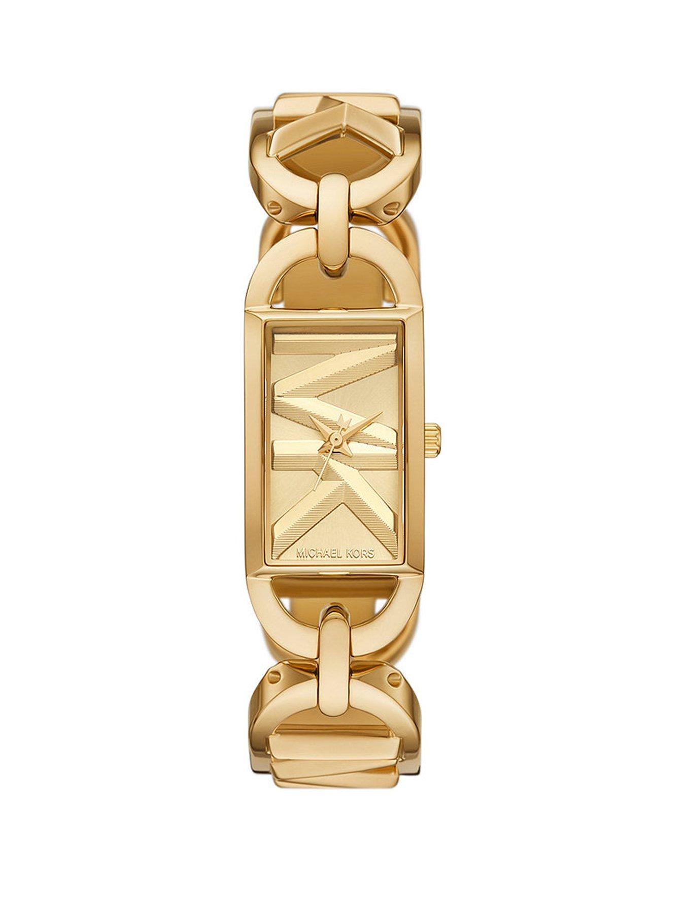 Michael Kors Empire Gold Tone Bracelet Watch littlewoods