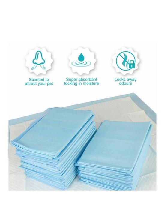 front image of pet-brands-puppy-training-pads-105-pack