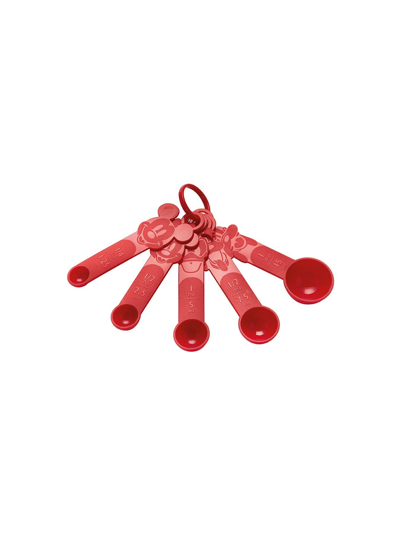  image of disney-bake-with-mickey-mouse-ceramic-mixing-bowlnbspspatula-and-and-measuring-spoons-set