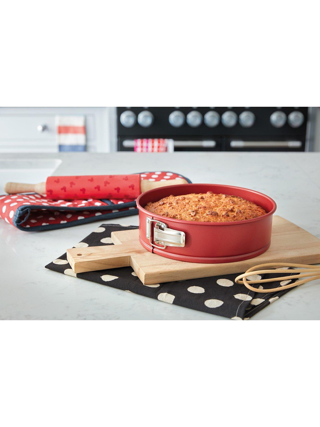  image of disney-bake-with-mickey-mouse-23-cm-springform-cake-tinnbsp--red-amp-black