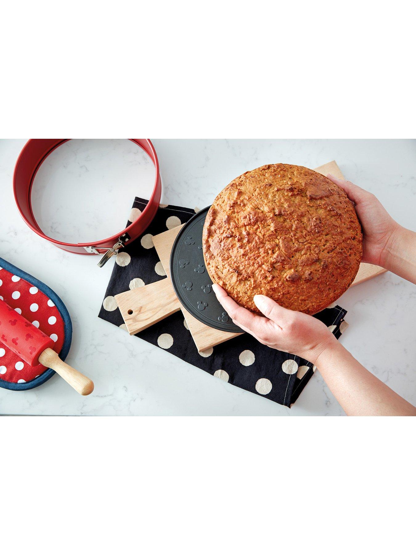  image of disney-bake-with-mickey-mouse-23-cm-springform-cake-tinnbsp--red-amp-black