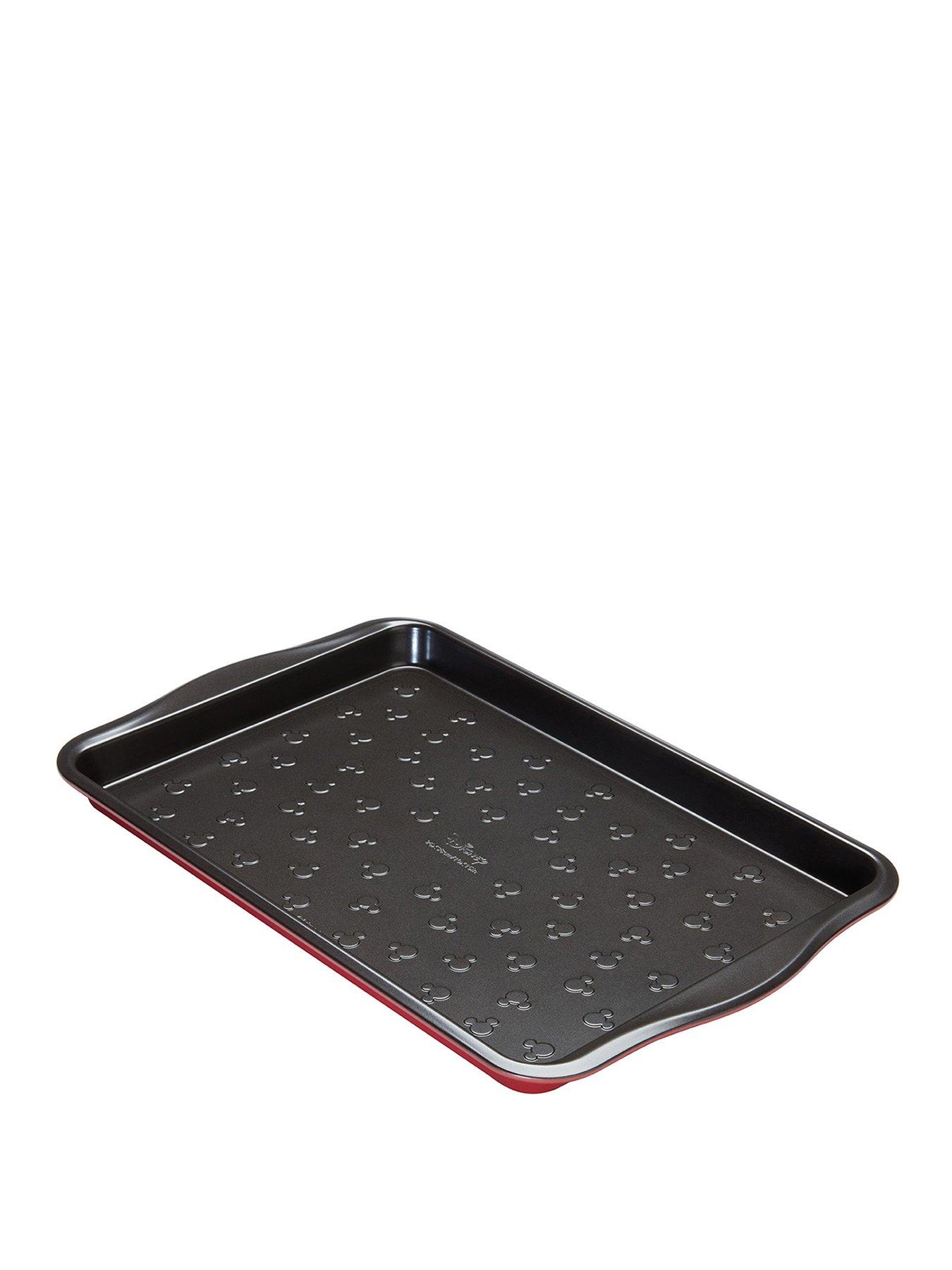 undefined Bake with Mickey Mouse Large 10 x 15" Baking Tray - Red  &  Black