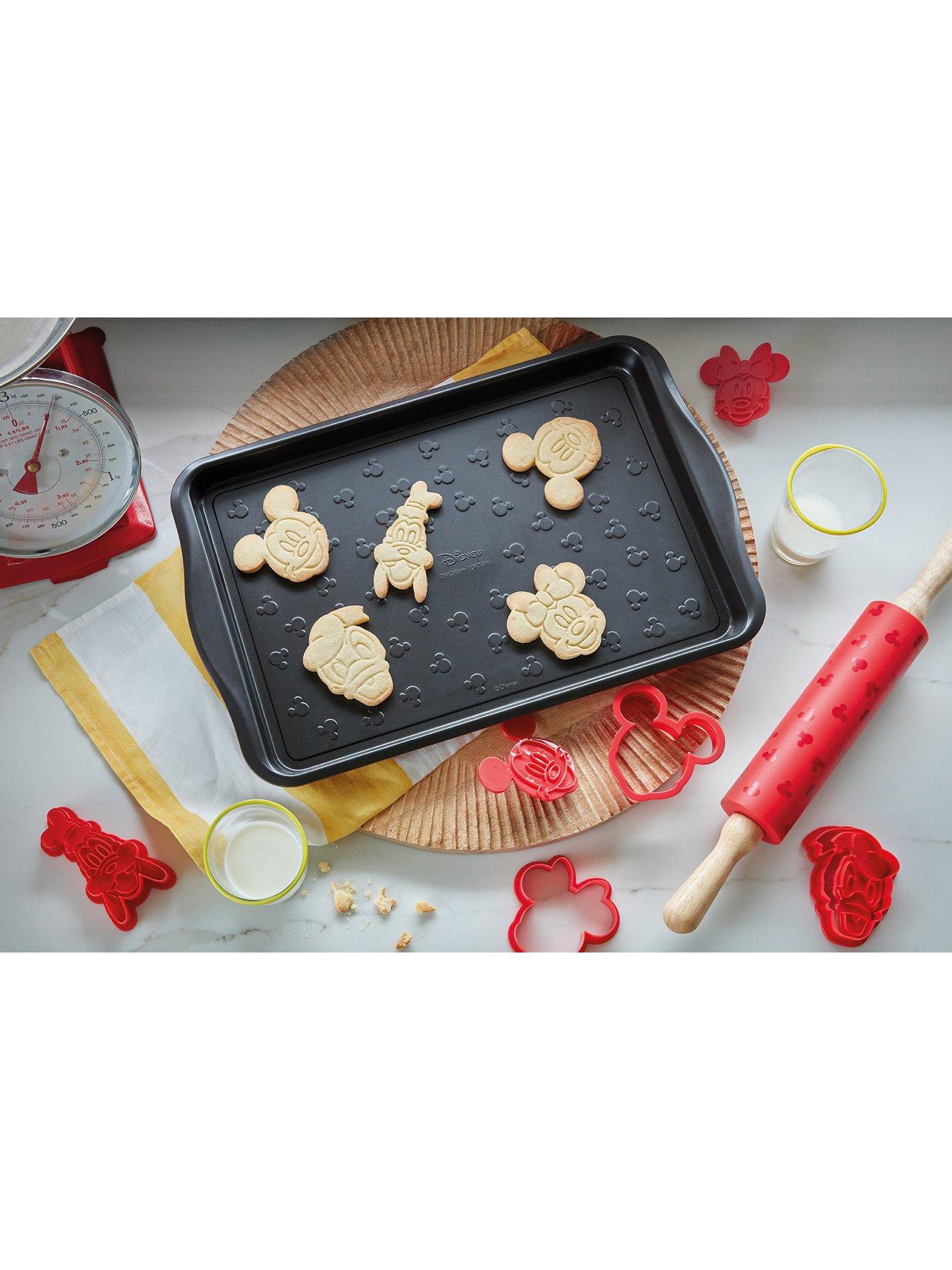  image of disney-bake-with-mickey-mousenbsplarge-10-x-15nbspbaking-tray--nbspred-amp-black