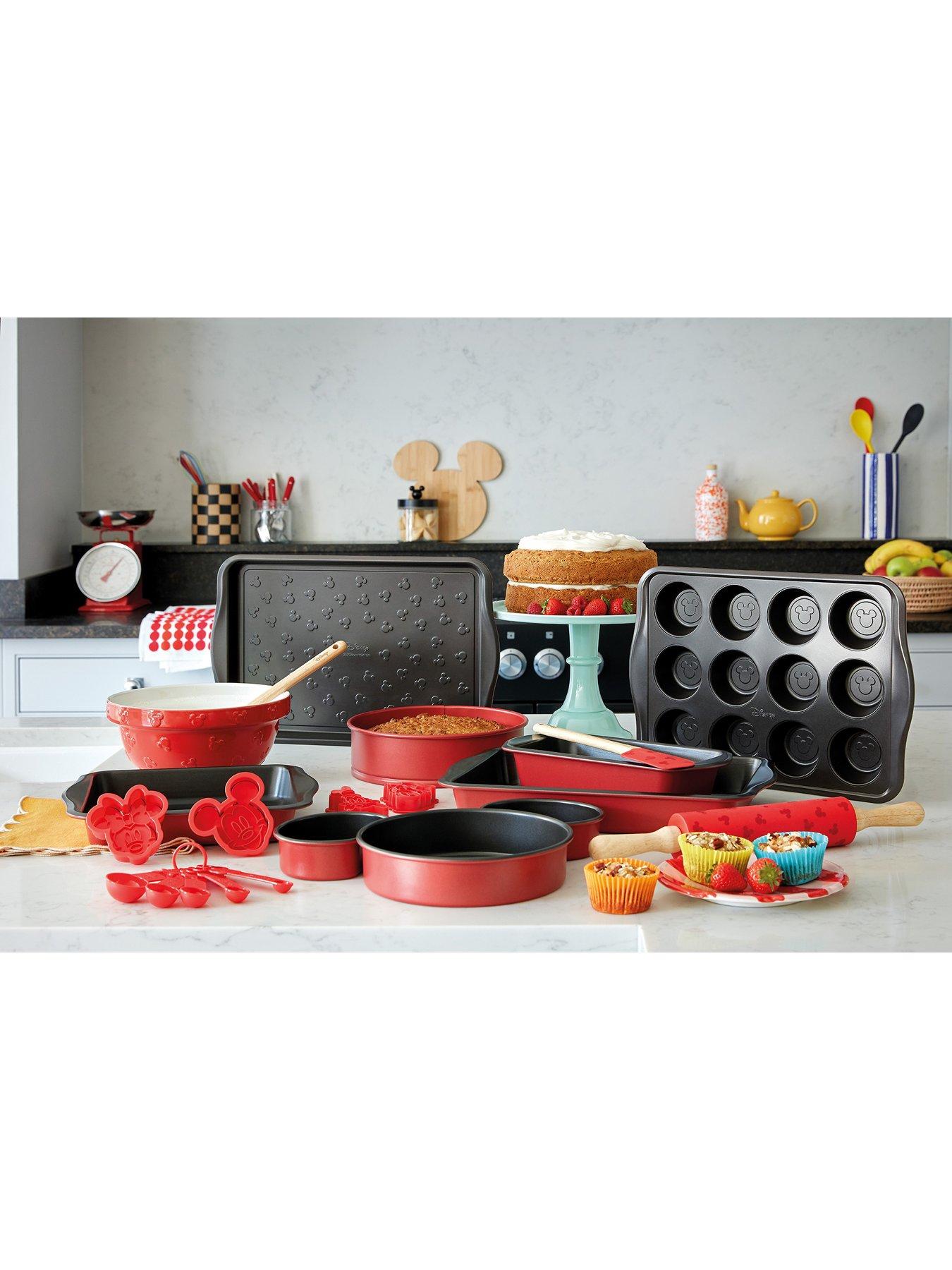  image of disney-bake-with-mickey-mousenbsplarge-10-x-15nbspbaking-tray--nbspred-amp-black