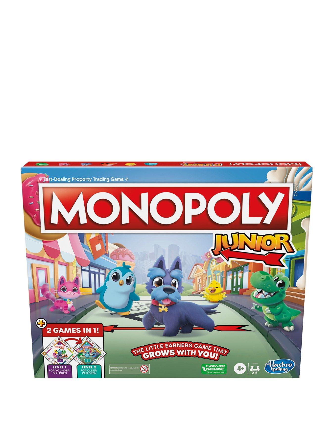 Image 1 of 7 of Monopoly Junior Edition Board Game (Age Range 3-8 Years)