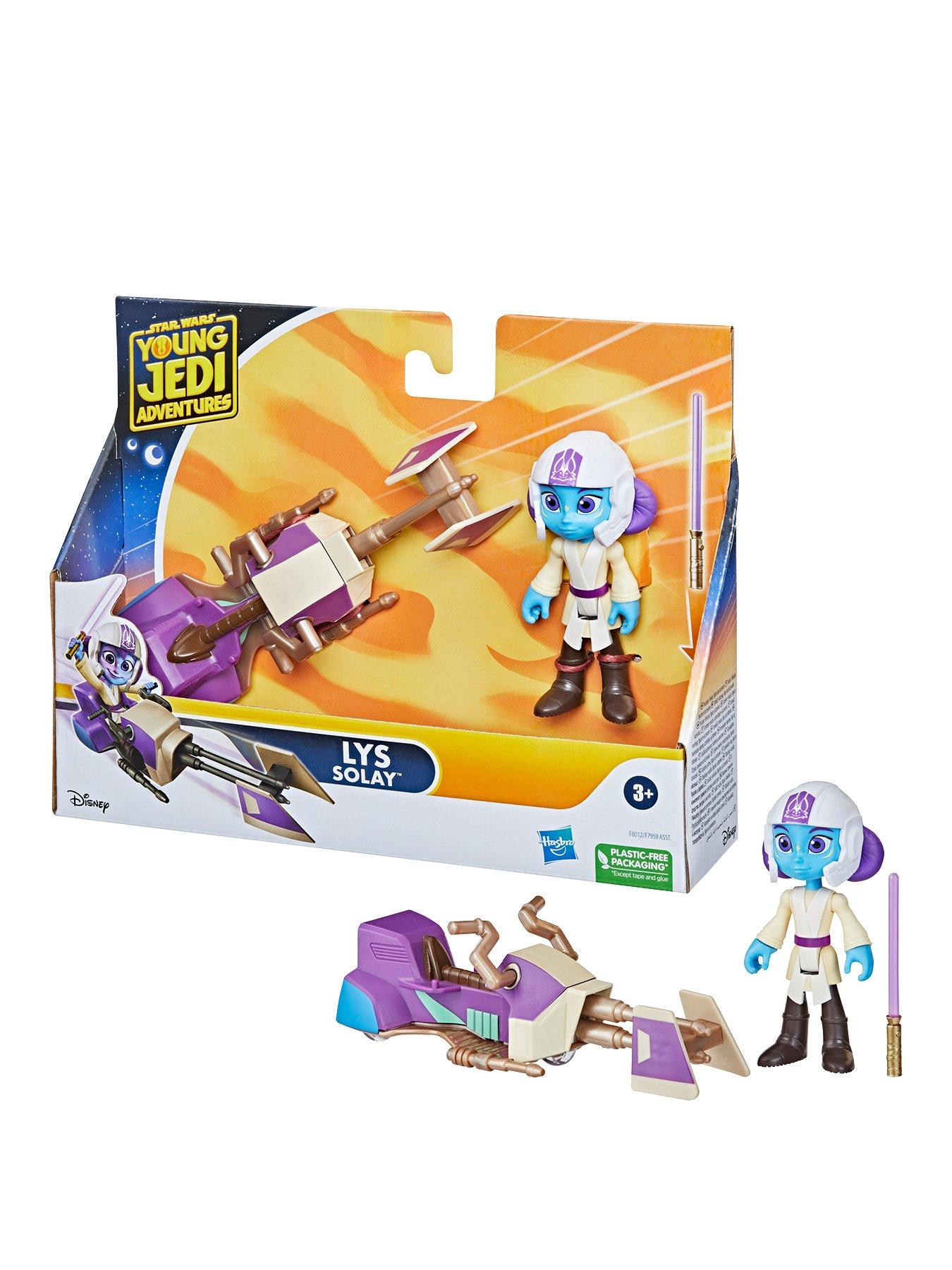 Star Wars Lys Solay Figure  &  Speeder Bike