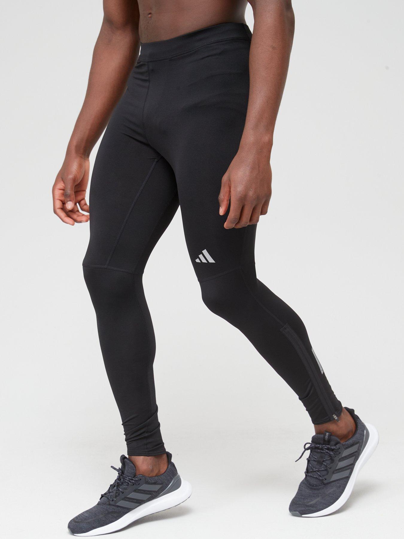 adidas Performance ULTIMATE RUNNING - Leggings - black 