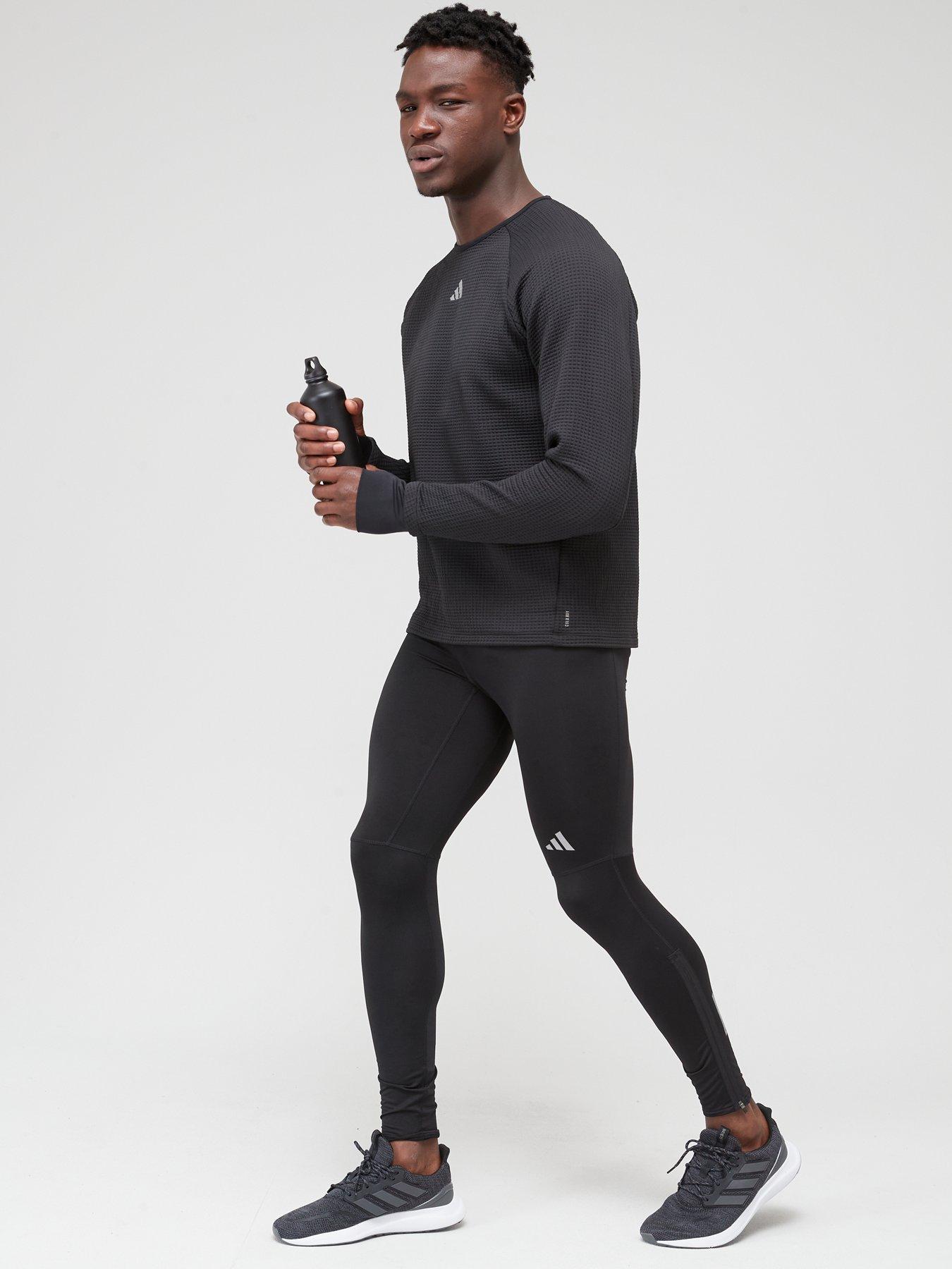 adidas Men s Ultimate Running Warm Tight Black littlewoods