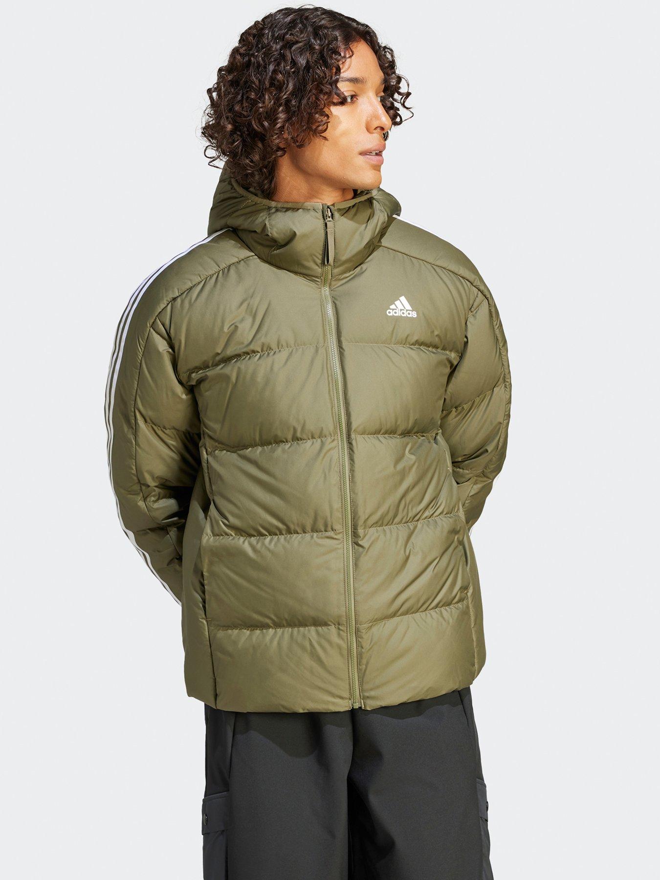 Adidas green outlet winter jacket