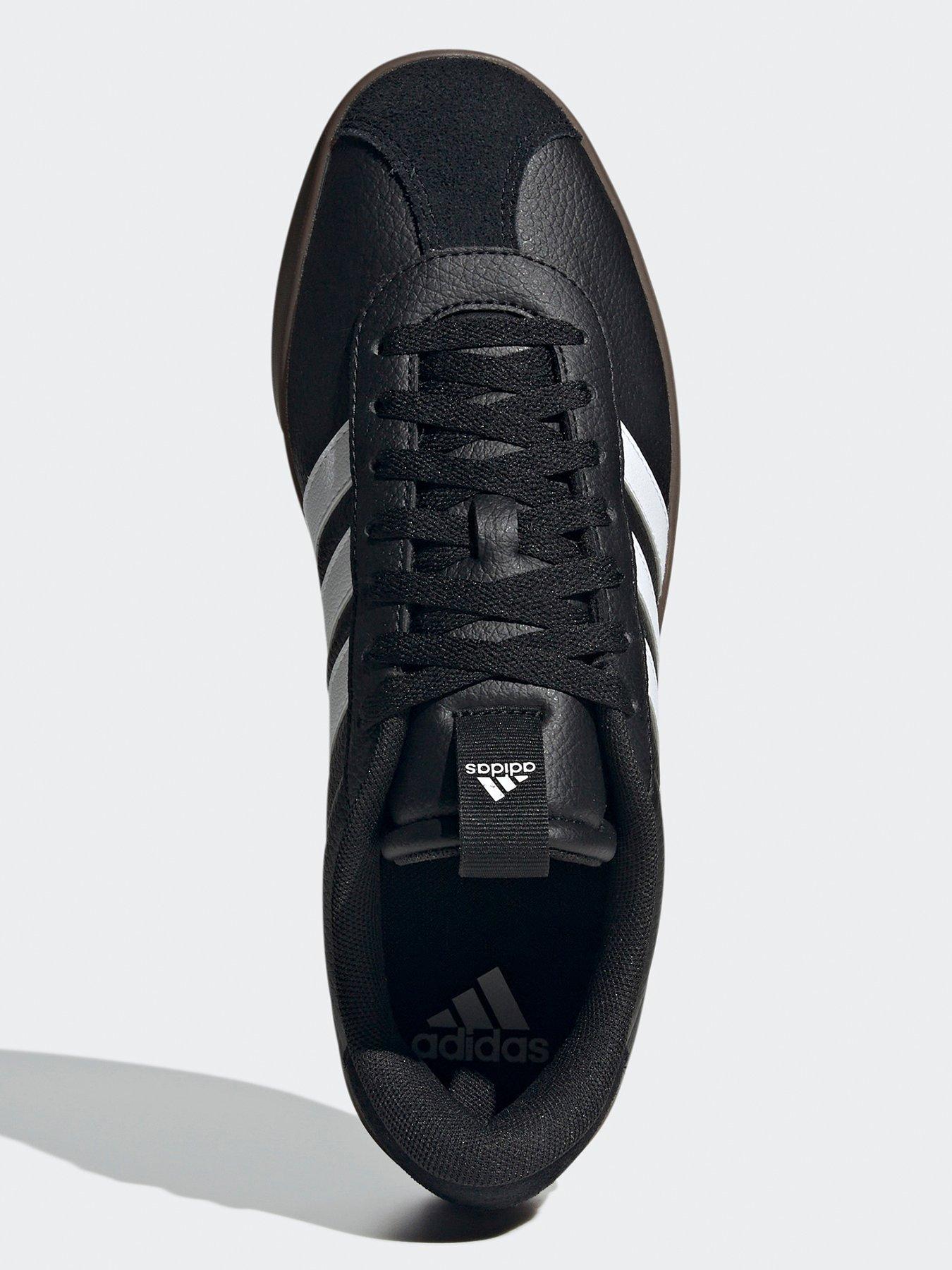  image of adidas-sportswear-mens-vl-court-30-trainers-blackwhite