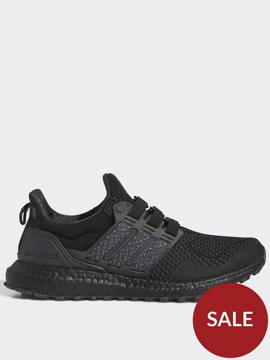 front image of adidas-sportswear-ultraboost-10-stealth-trainers-black