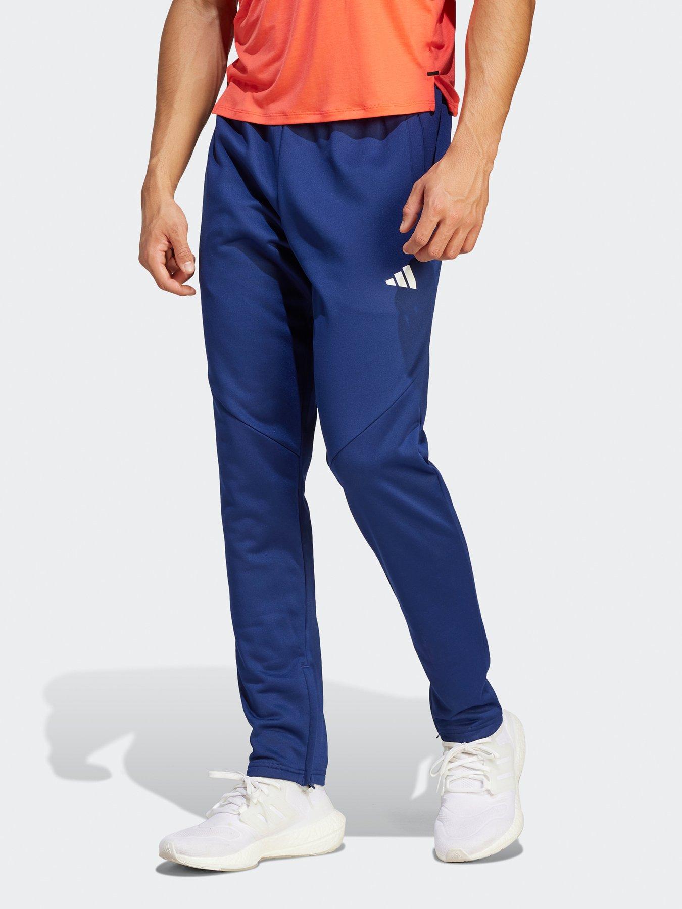 Adidas Pintuck Navy Track Pants