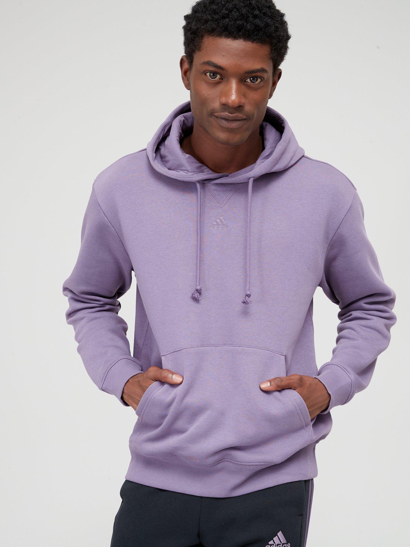 Lilac clearance adidas hoodie