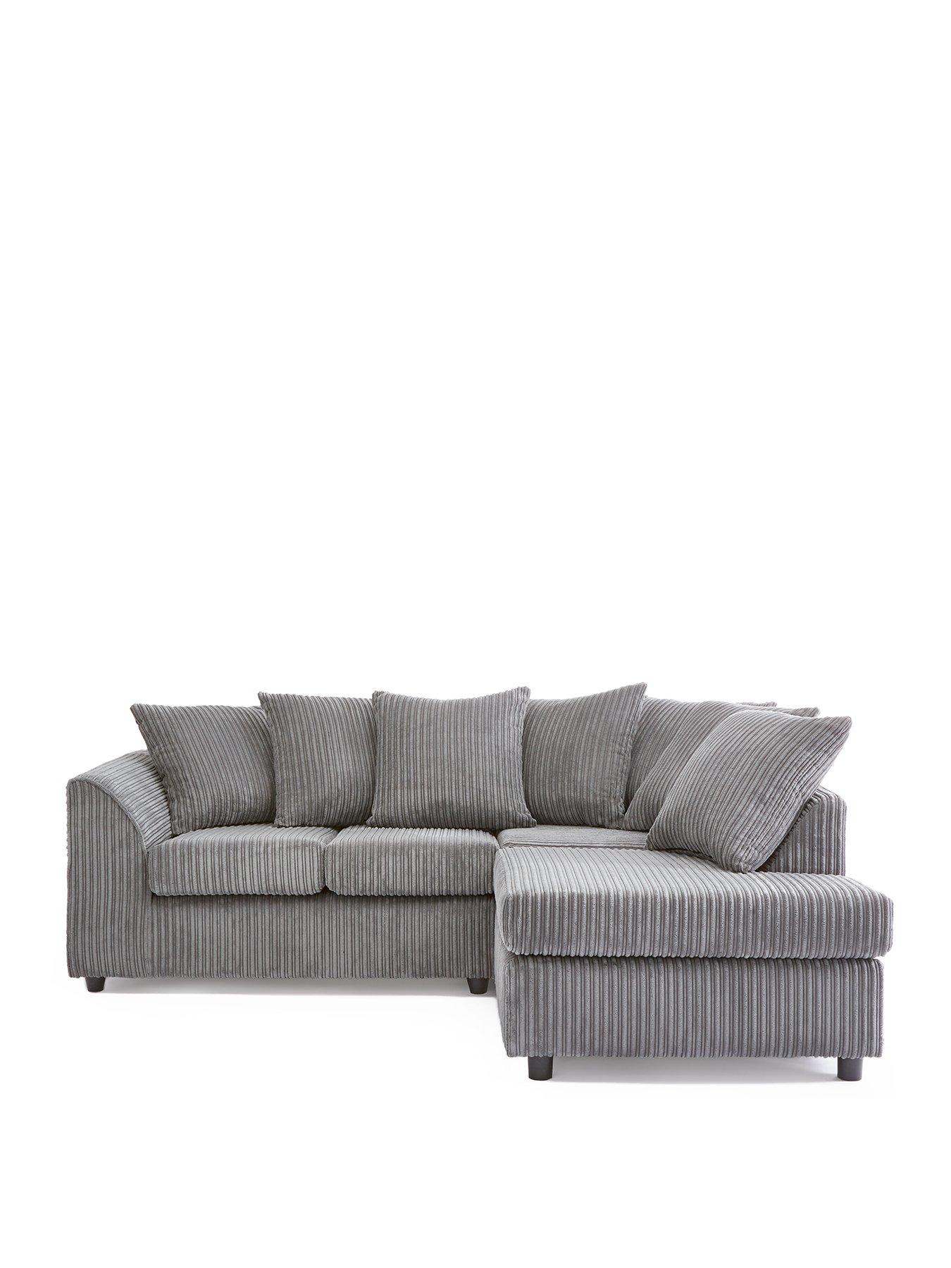 Leons grey outlet sectional