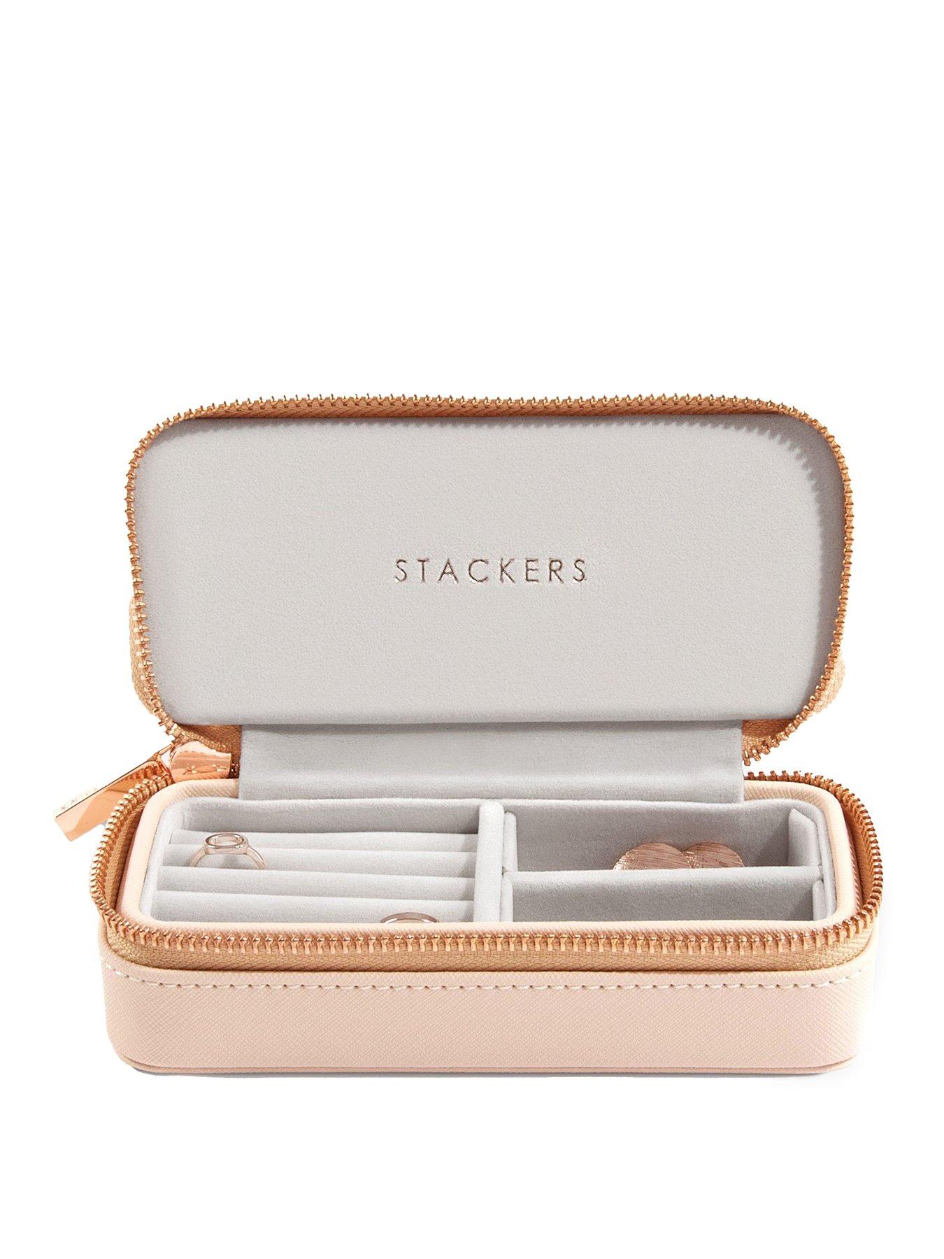  image of stackers-travel-jewellery-box-pink