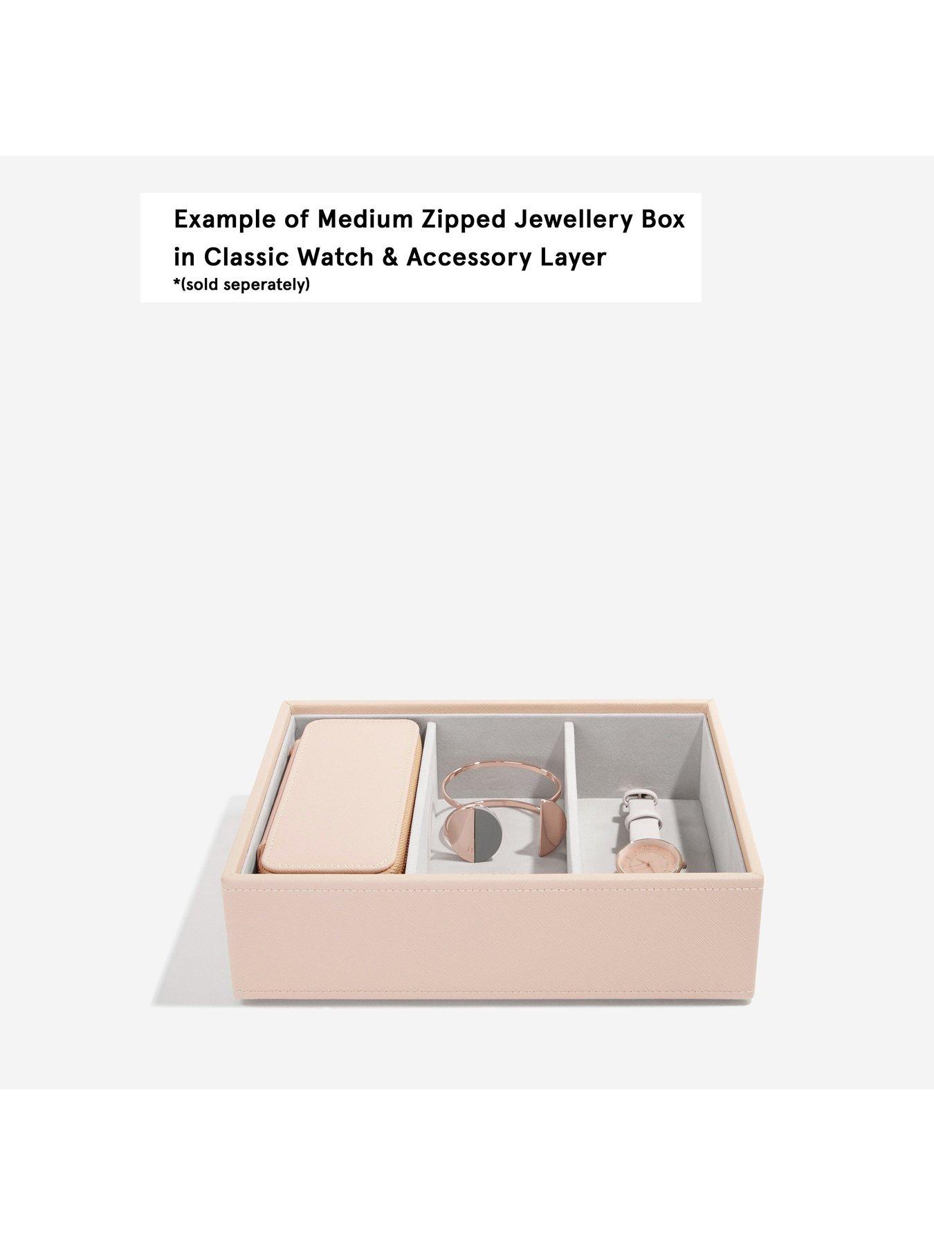  image of stackers-travel-jewellery-box-pink
