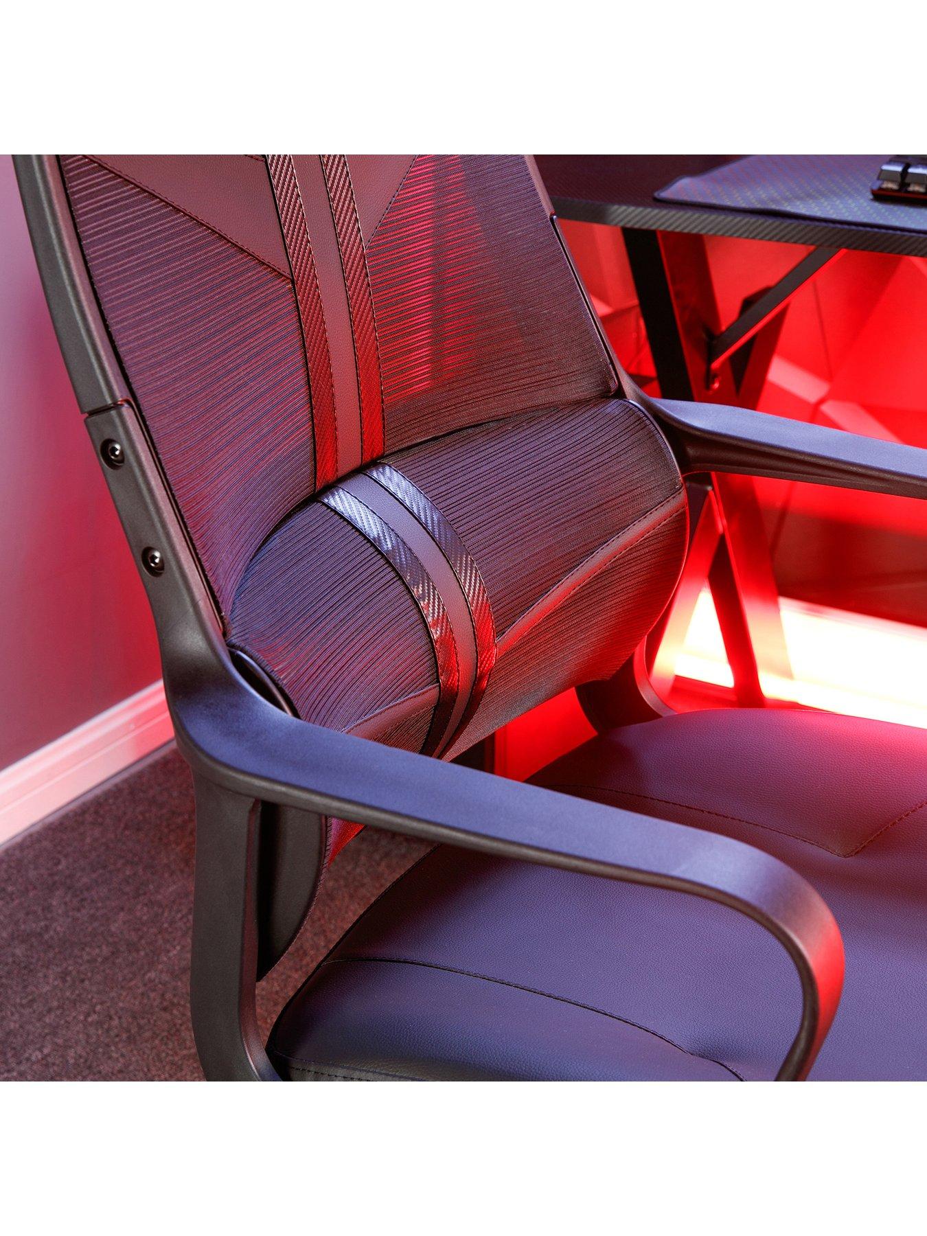  image of x-rocker-helix-mesh-pc-gaming-chair
