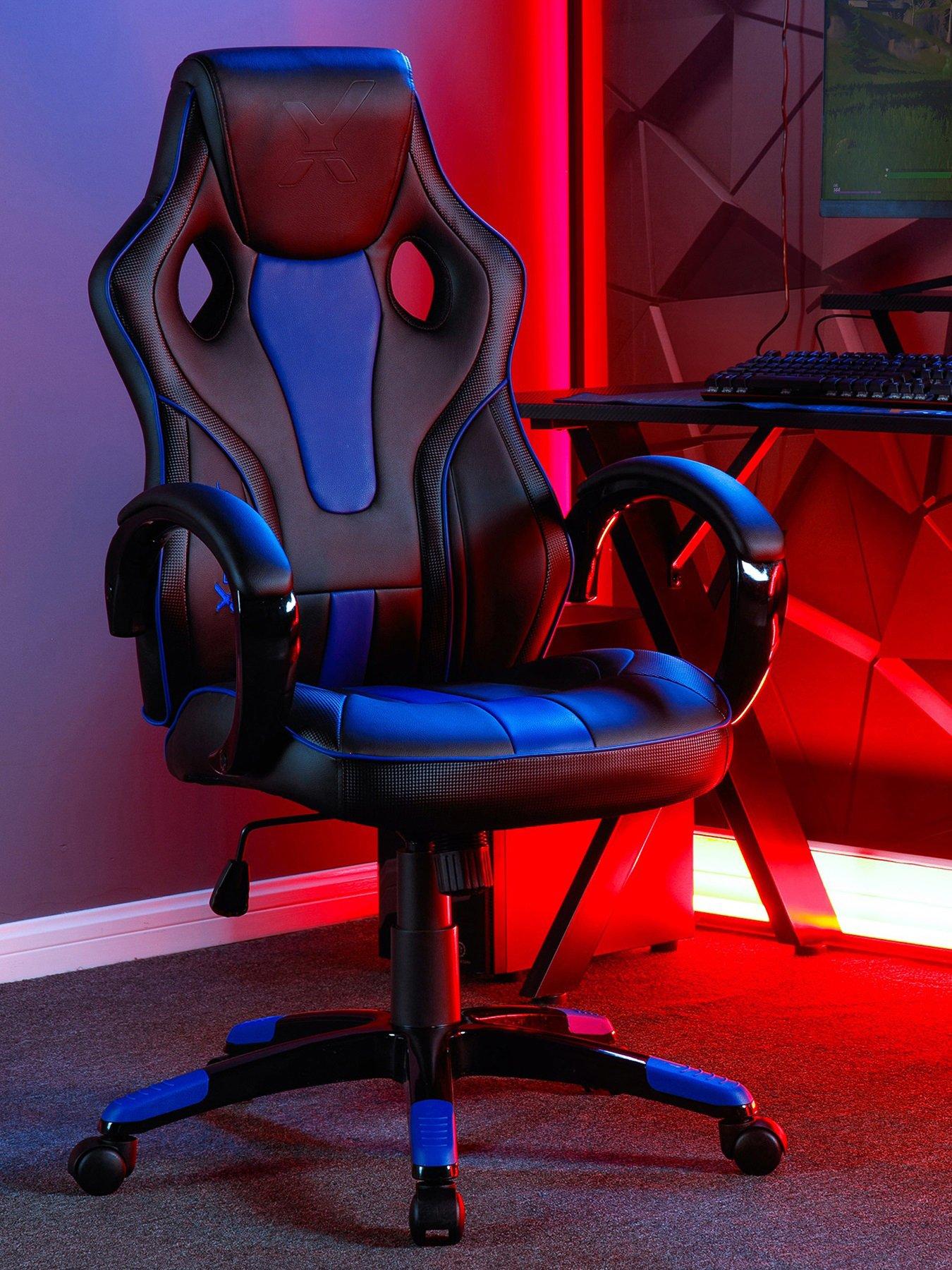 X Rocker Maverick PC Office Gaming Chair - NEW - Beige
