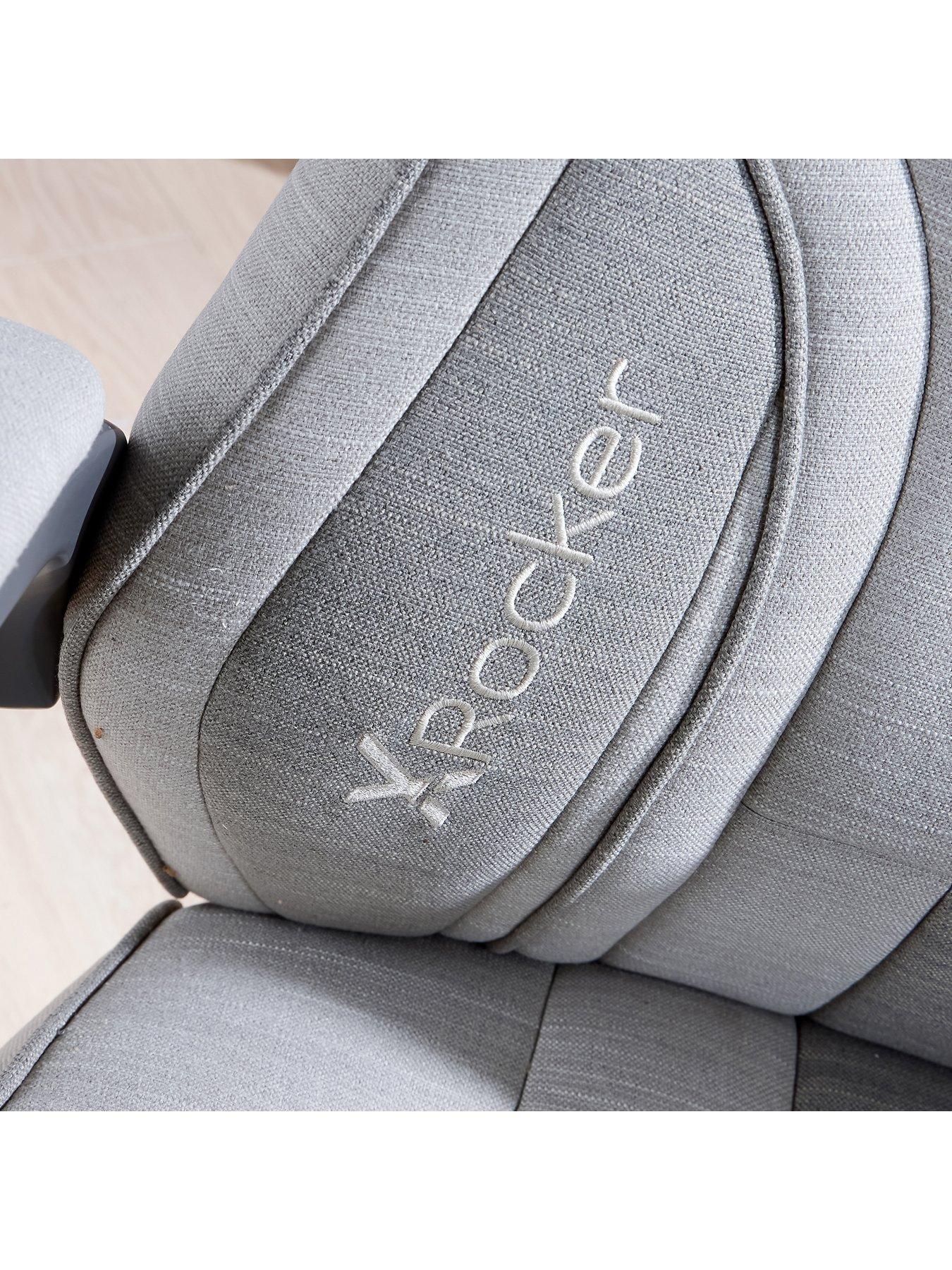  image of x-rocker-maverick-pc-office-gaming-chair-new-beige