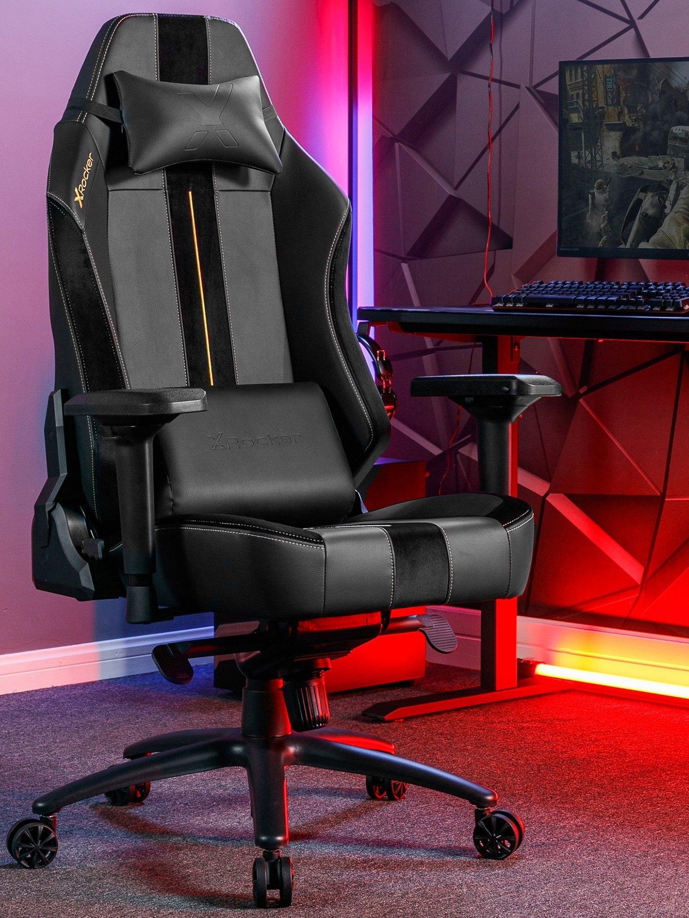 X Rocker Onyx PC Gaming Chair