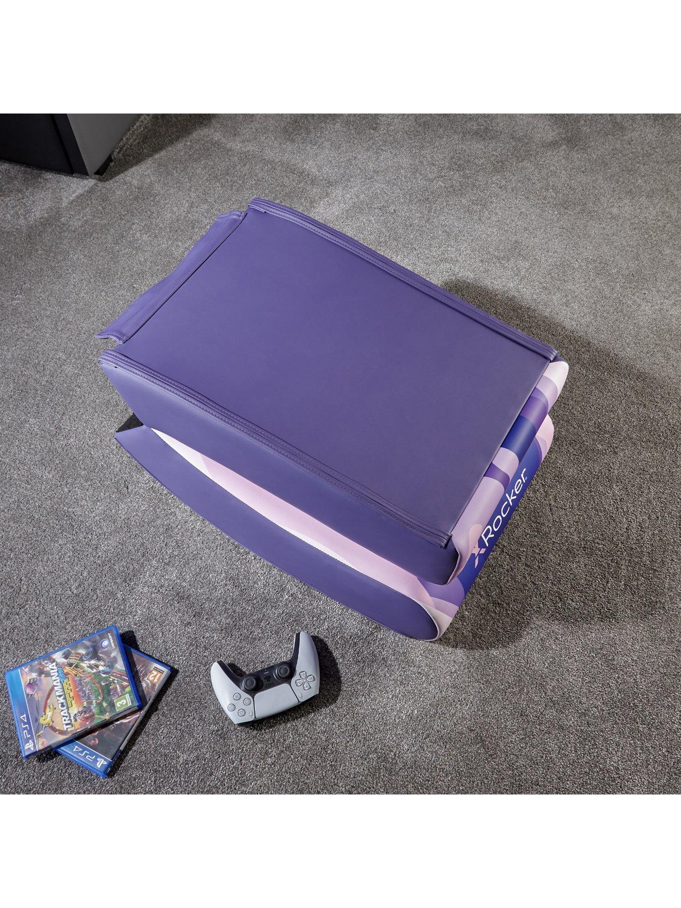  image of x-rocker-video-rocker-lava-edition-foldable-gaming-chair