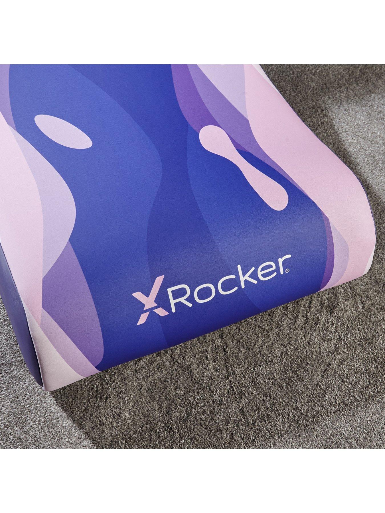  image of x-rocker-video-rocker-lava-edition-foldable-gaming-chair
