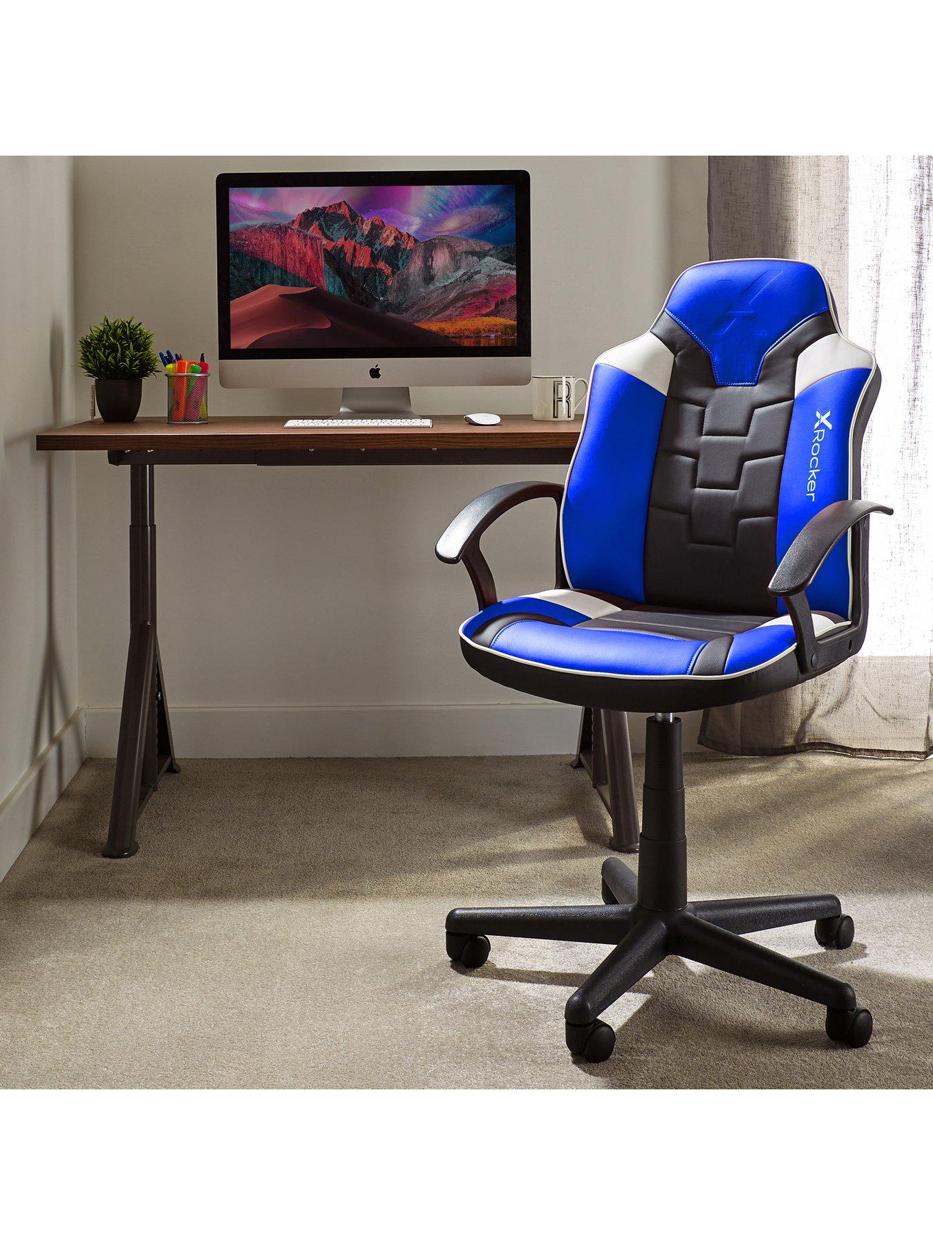 X rocker gaming online chair black and white