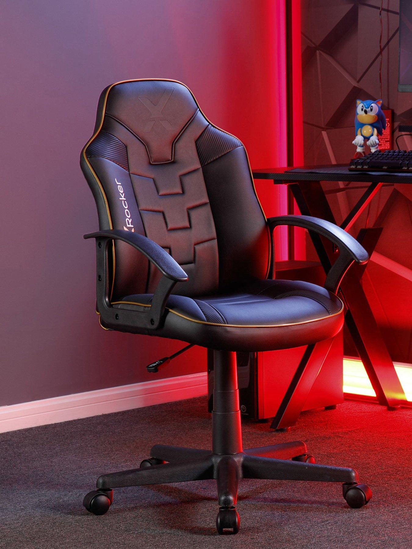 X rocker gaming chair black hot sale