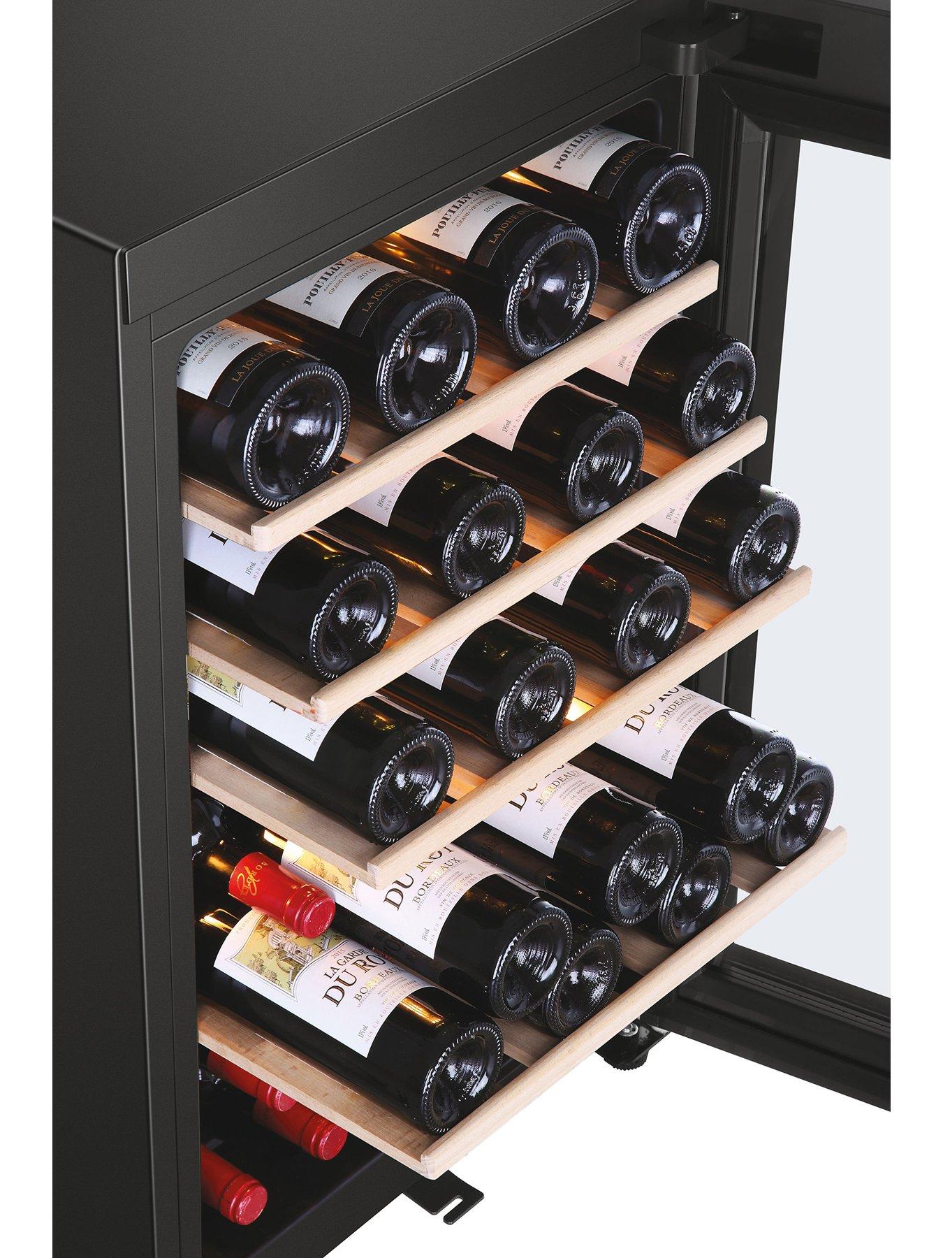 image of haier-hws84ga-49-bottle-wine-cooler-single-zonenbspf-rated-black