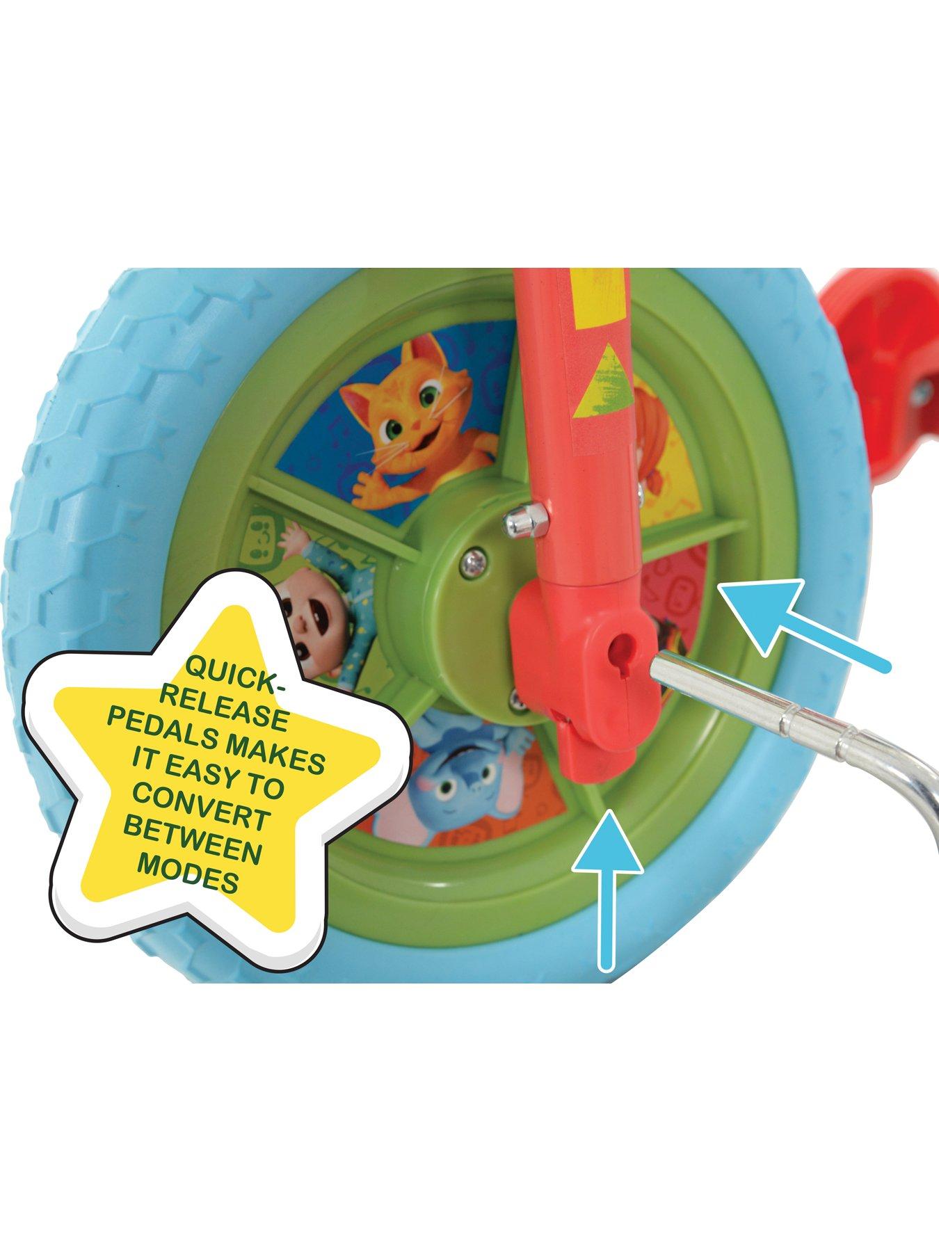  image of cocomelon-2-in-1-10-training-bike