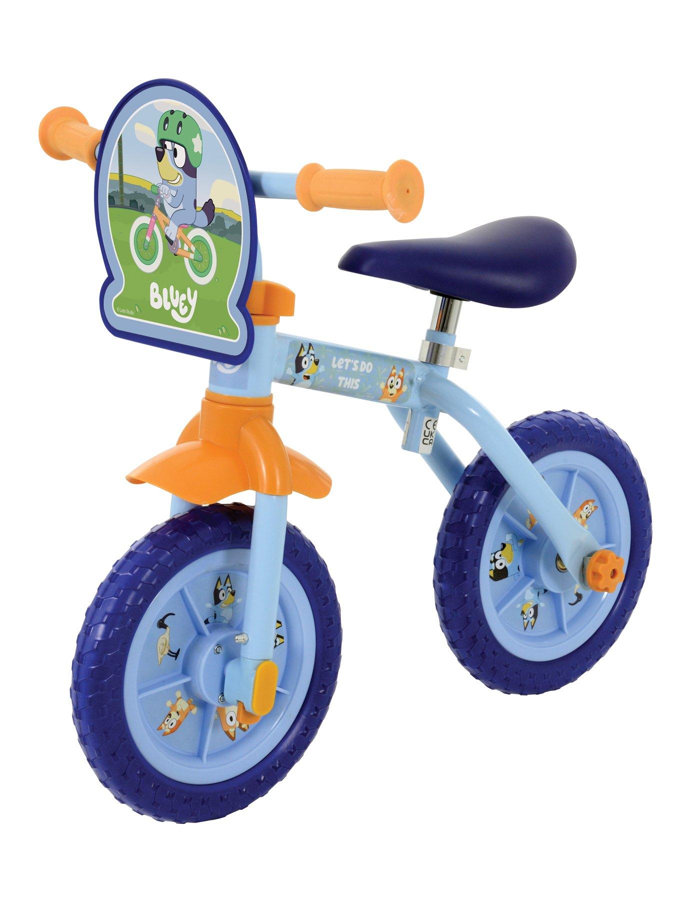 Bluey 2 in 1 10 Inch Training Bike littlewoods