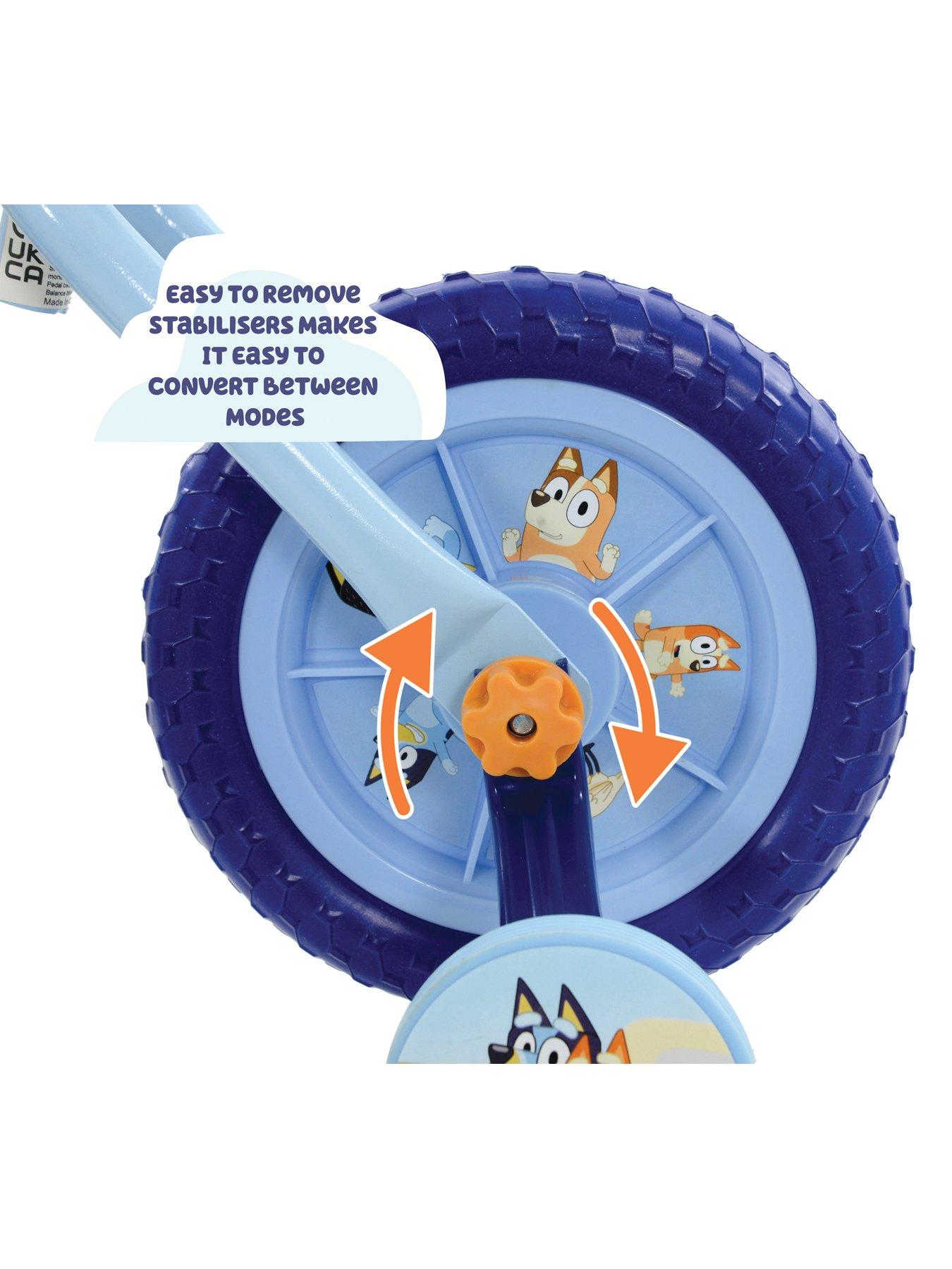 Image 5 of 7 of Bluey 2-in-1 10 Inch Training Bike