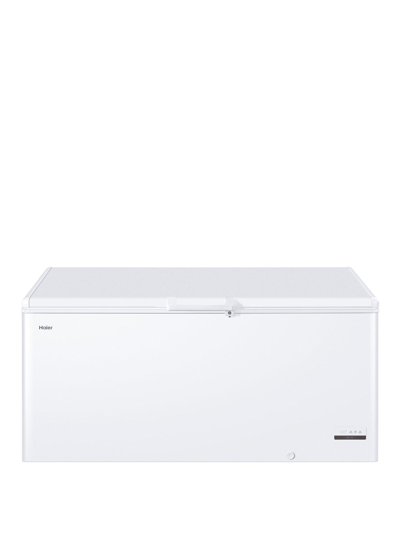 Haier HCE519F Chest Freezer, 519 Litre Capacity, F Rated White
