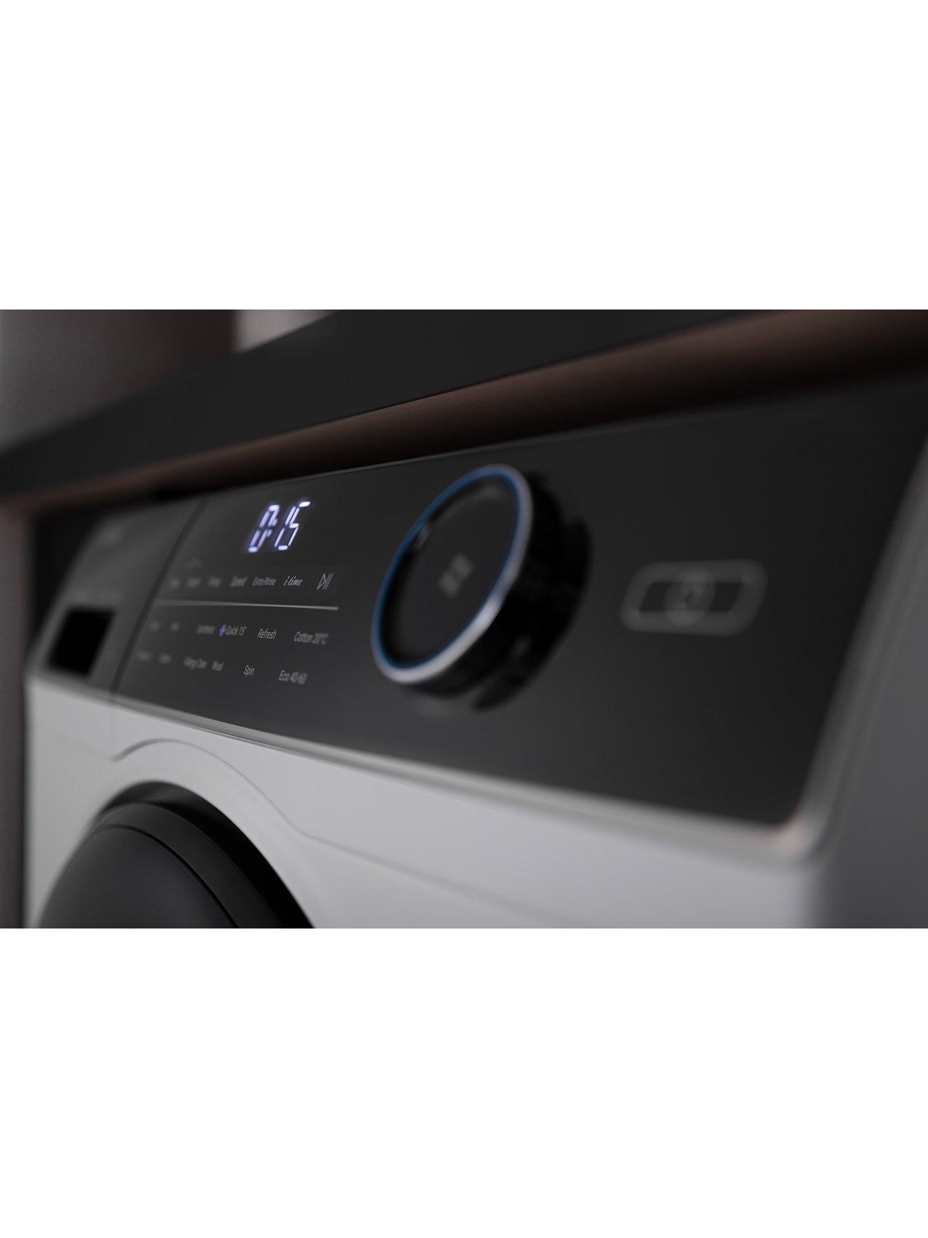  image of haier-i-pro-series-5-hw90-b14959u1-9kg-wash-1400-rpm-spinnbspwashing-machine-with-wifinbspa-rated-white