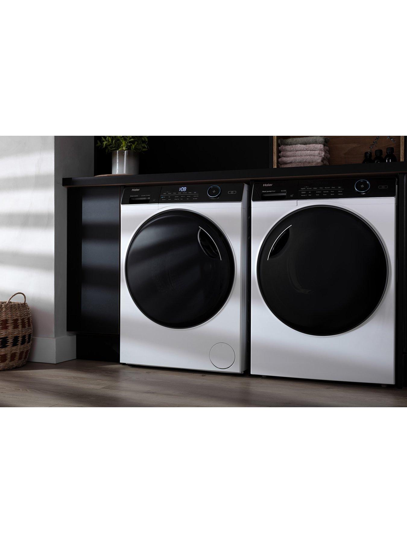  image of haier-i-pro-series-5-hw90-b14959u1-9kg-wash-1400-rpm-spinnbspwashing-machine-with-wifinbspa-rated-white