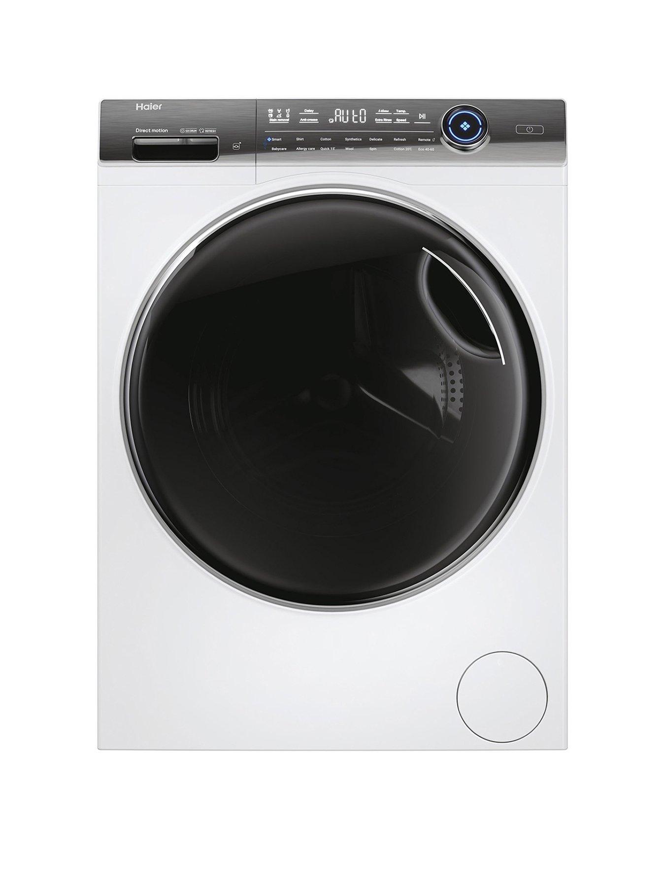 Image 1 of 8 of Haier <p>i-Pro Series 7 Plus&nbsp;HW100-B14979U1 10kg Wash, 1400 Spin Washing Machine - White</p>