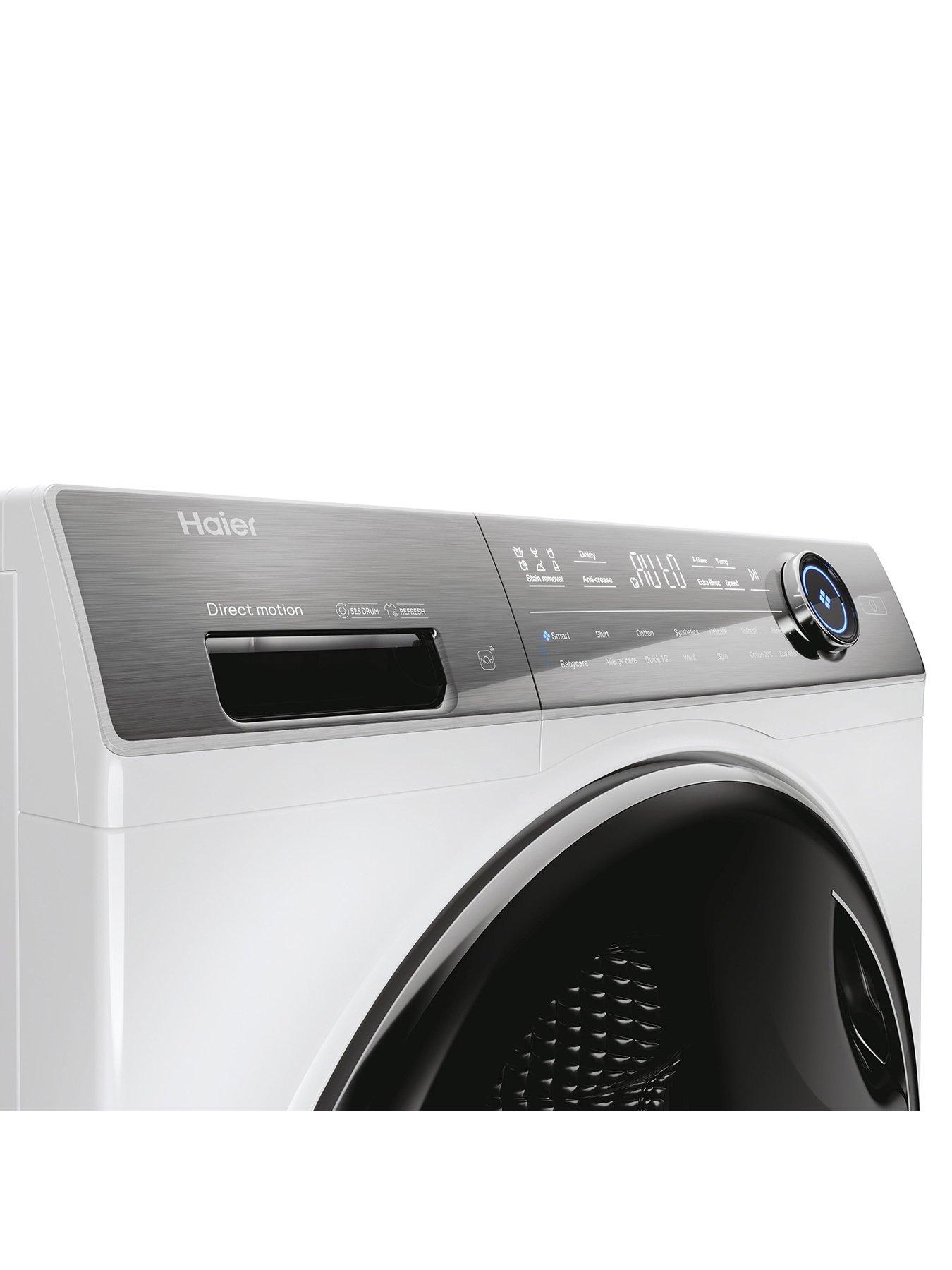 Image 3 of 8 of Haier <p>i-Pro Series 7 Plus&nbsp;HW100-B14979U1 10kg Wash, 1400 Spin Washing Machine - White</p>