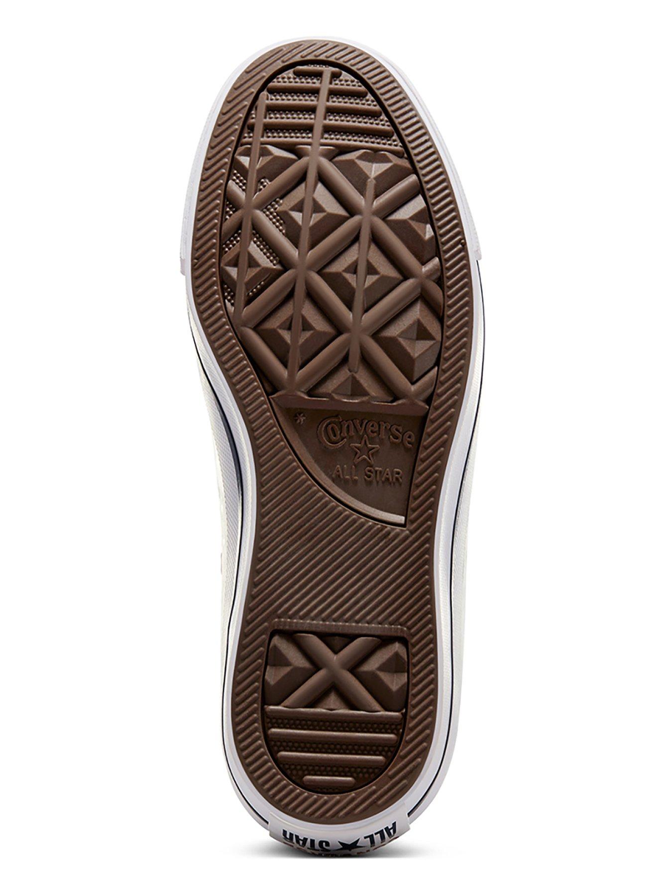 Image 5 of 6 of Converse Junior Boys Malden Street Mid Top Trainers - White