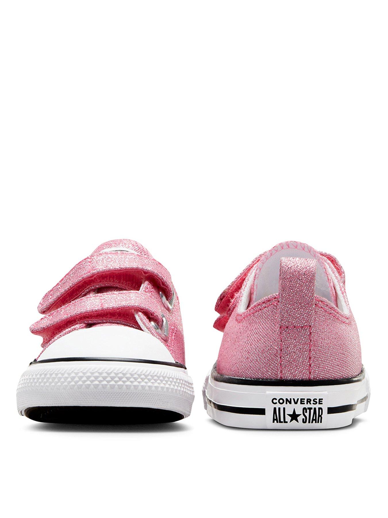 Converse all star on sale ox infant pink