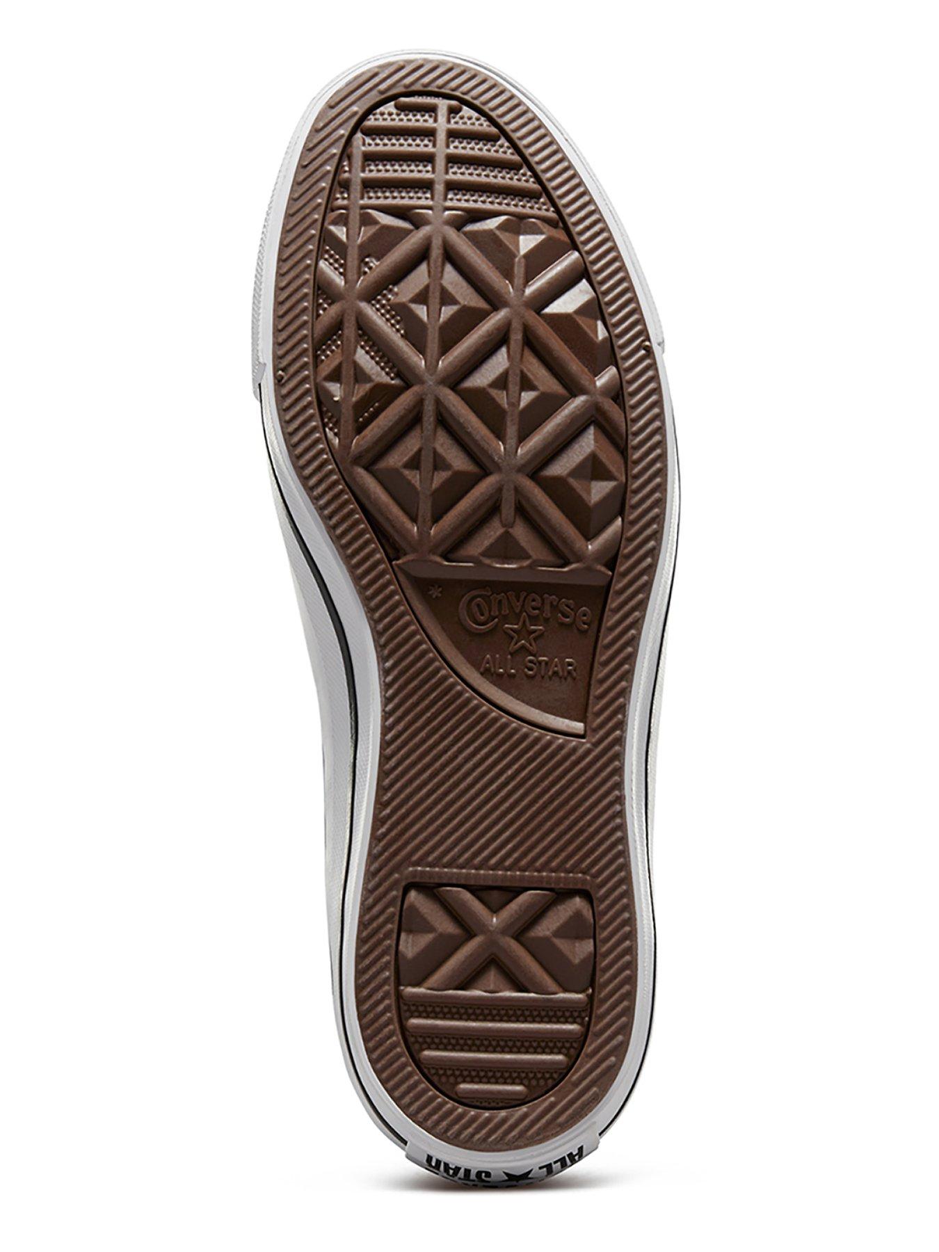 Image 5 of 6 of Converse Junior Boys Malden Street Mid Top Trainers - Black