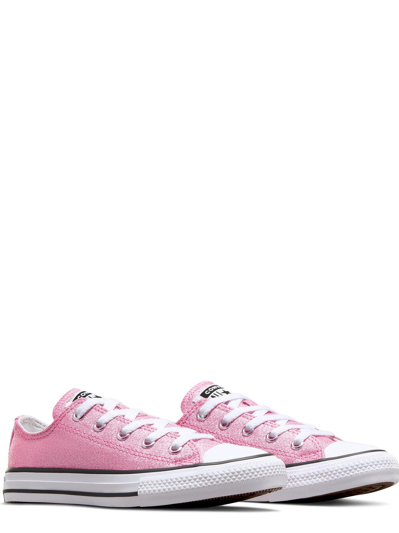 Converse glitter ox outlet trainers