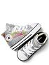  image of converse-chuck-taylor-all-star-prism-glitter-1vnbspinfant-hi-top-trainers-silver