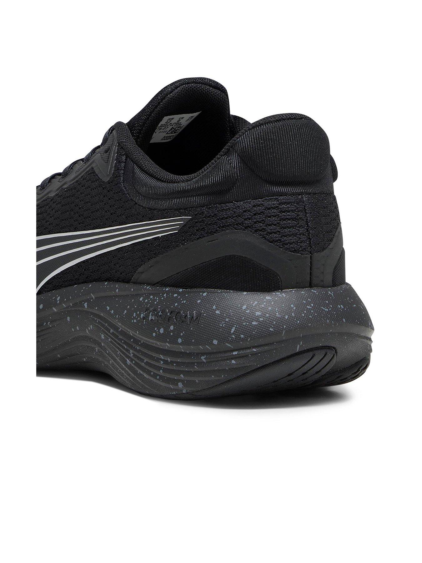  image of puma-mens-running-scend-pro-trainers-black