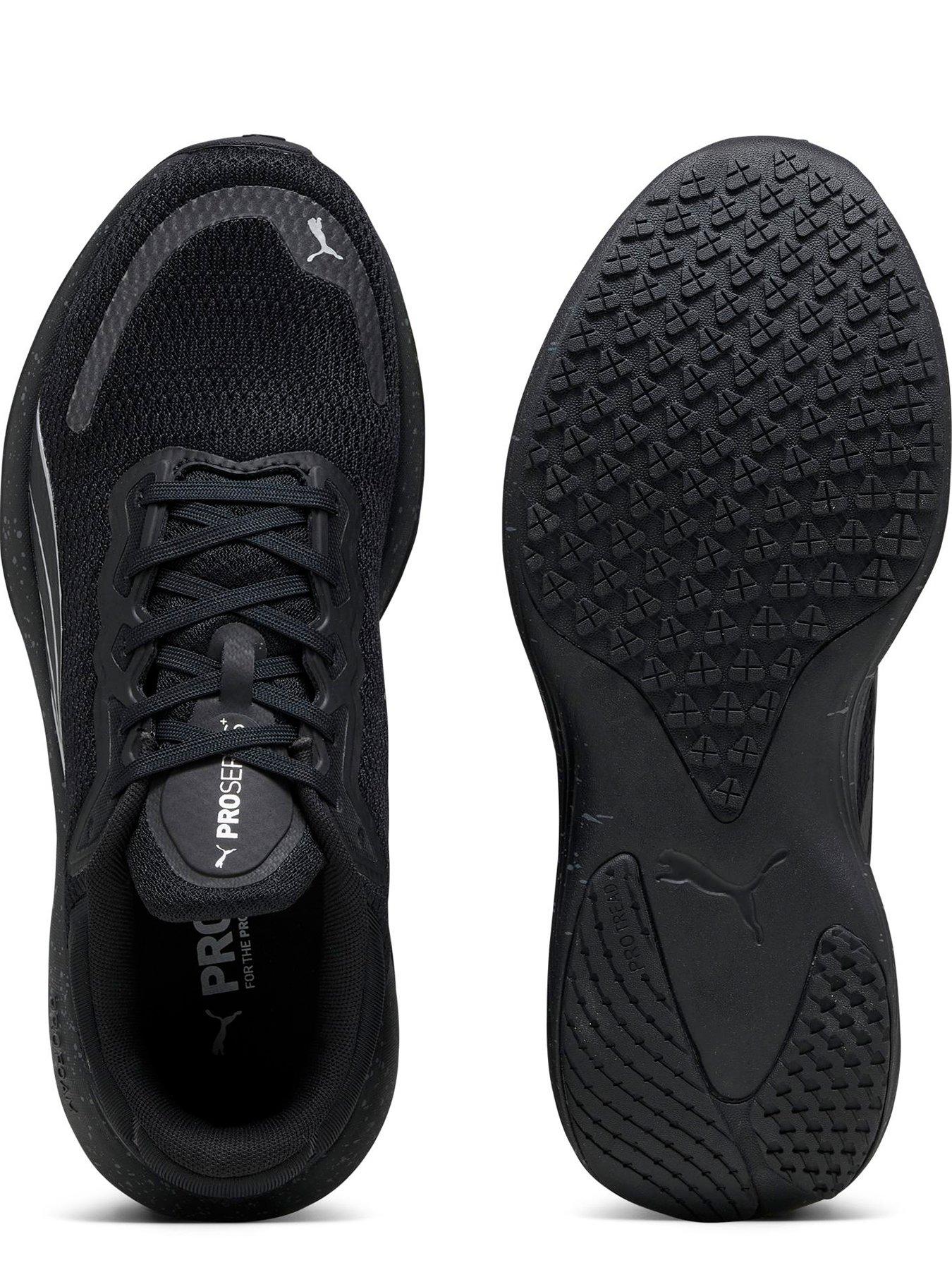  image of puma-mens-running-scend-pro-trainers-black