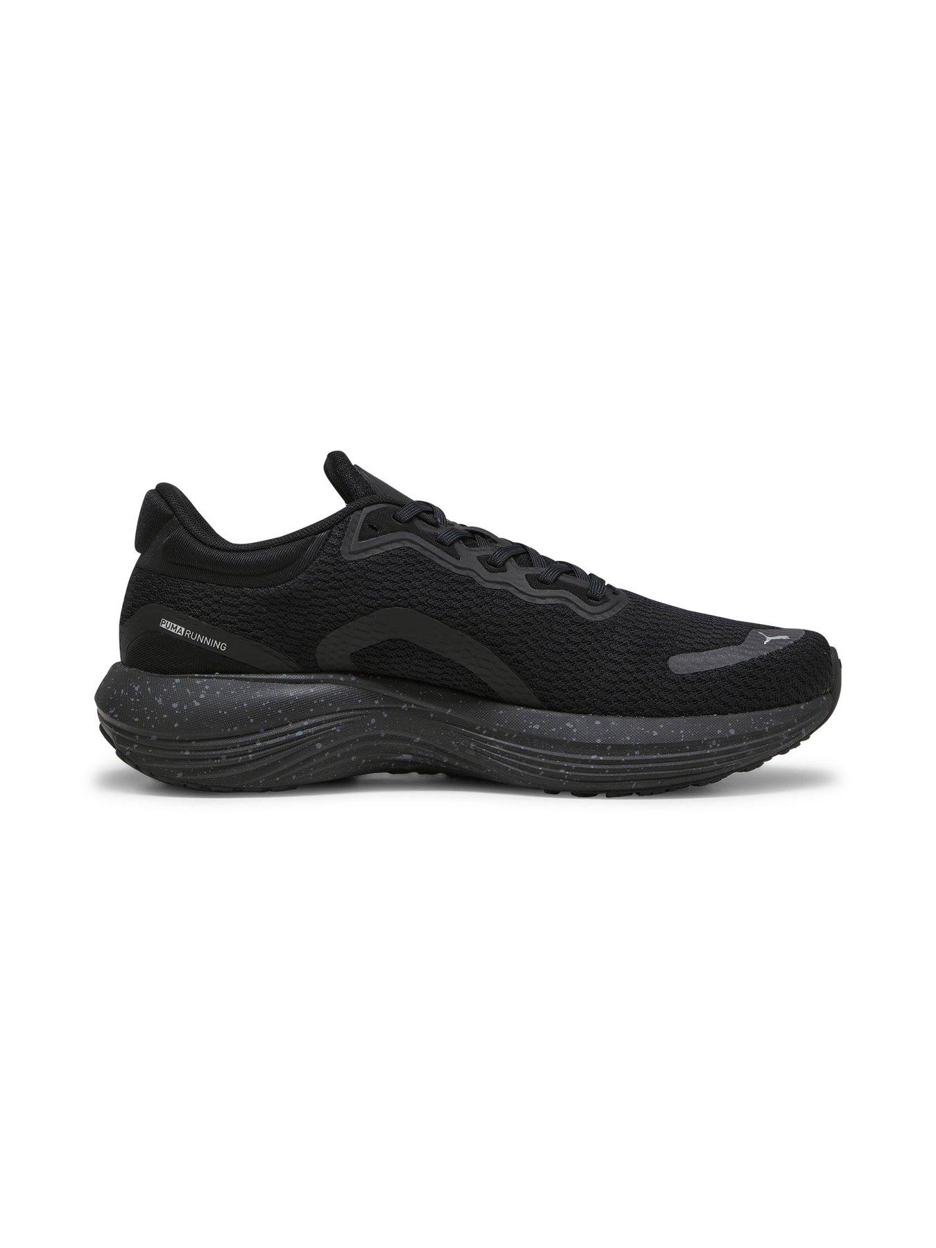  image of puma-mens-running-scend-pro-trainers-black