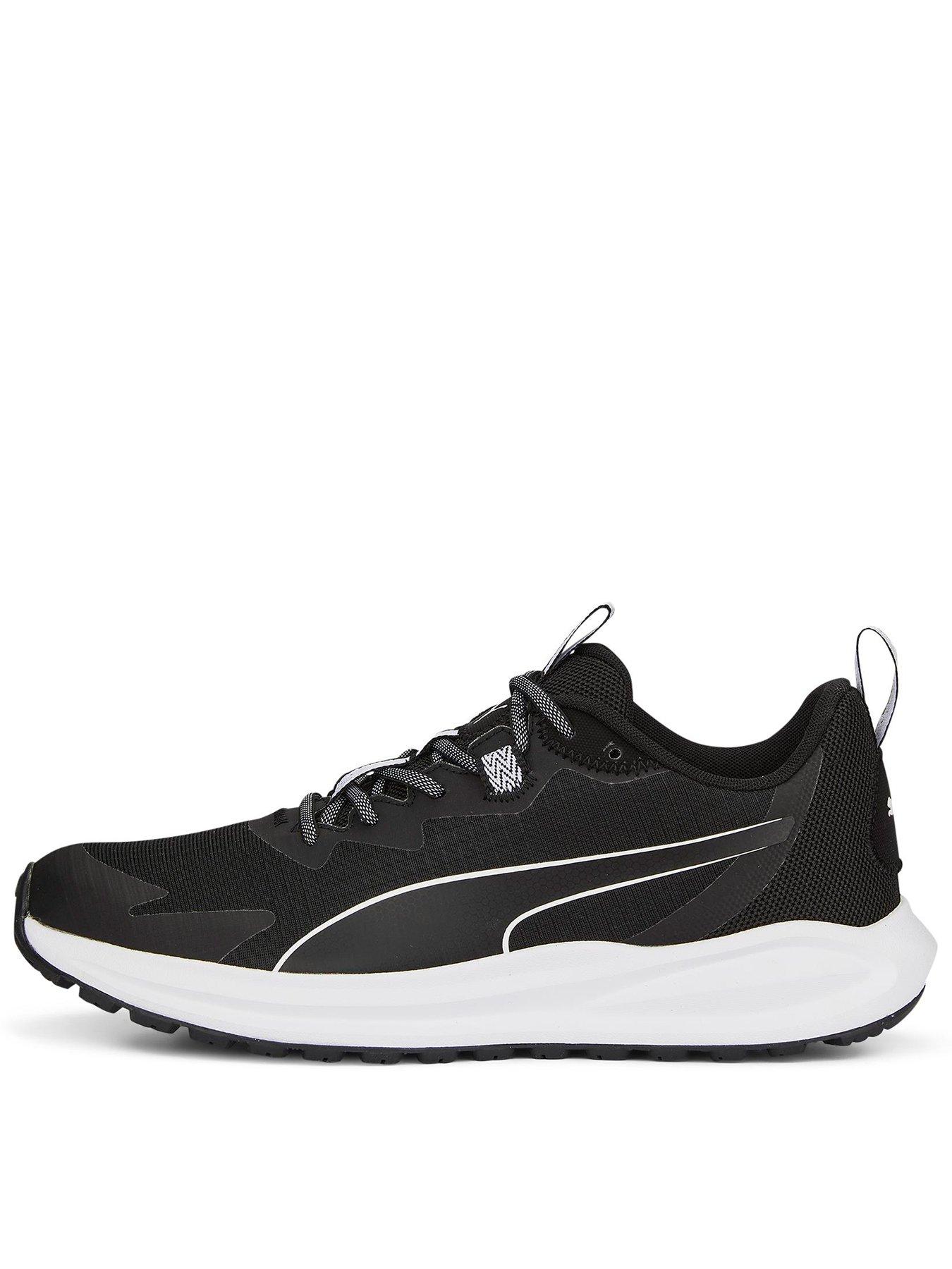 Black puma mens outlet trainers