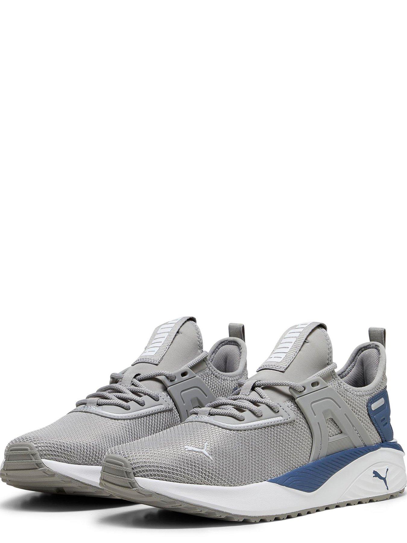 Mens Running Pacer 23 Tech Overload Trainers Grey