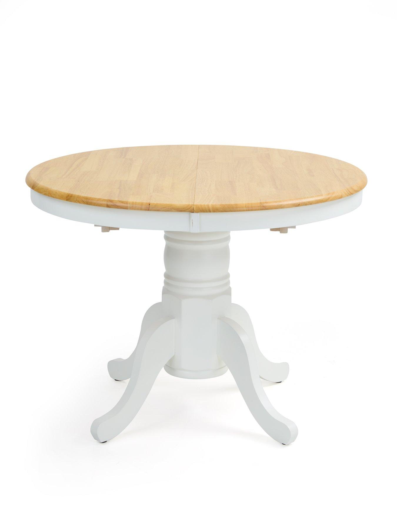  image of very-home-new-rubberwood-top-kentuckynbsp100-130-cmnbspextending-6-chairs