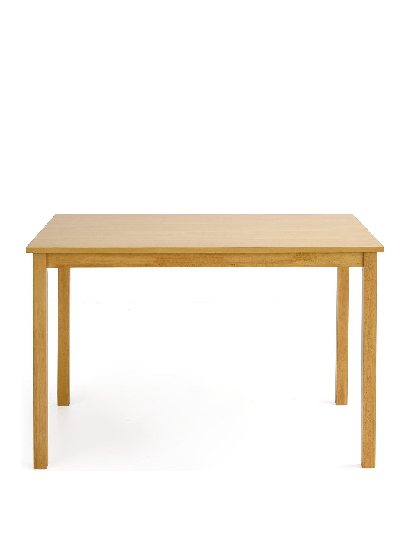  image of very-home-primo-120-cm-dining-table-nbsp4-faux-leathernbspchairsnbsp--woodblack
