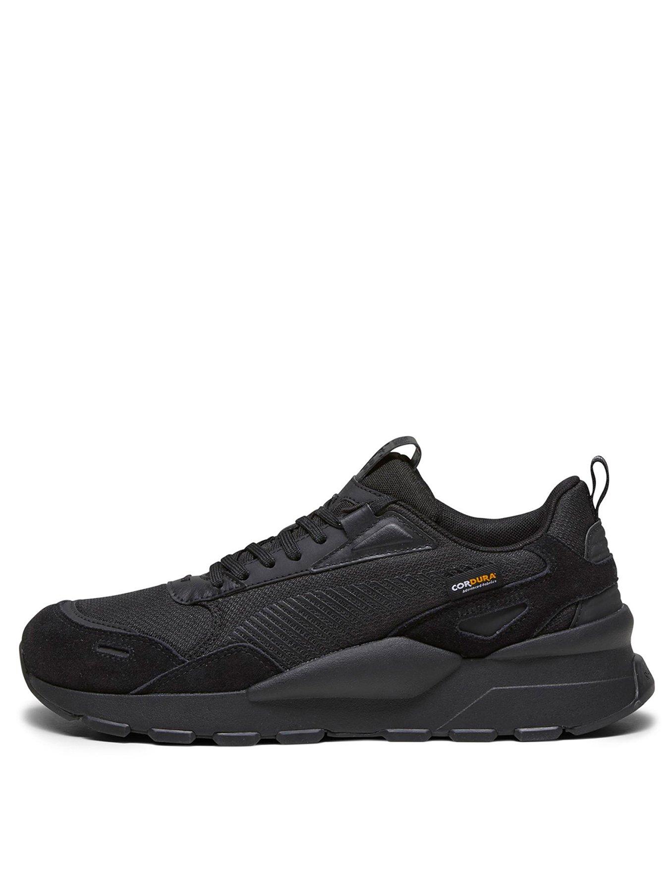 Puma RS 3.0 Cordura Trainers Black littlewoods